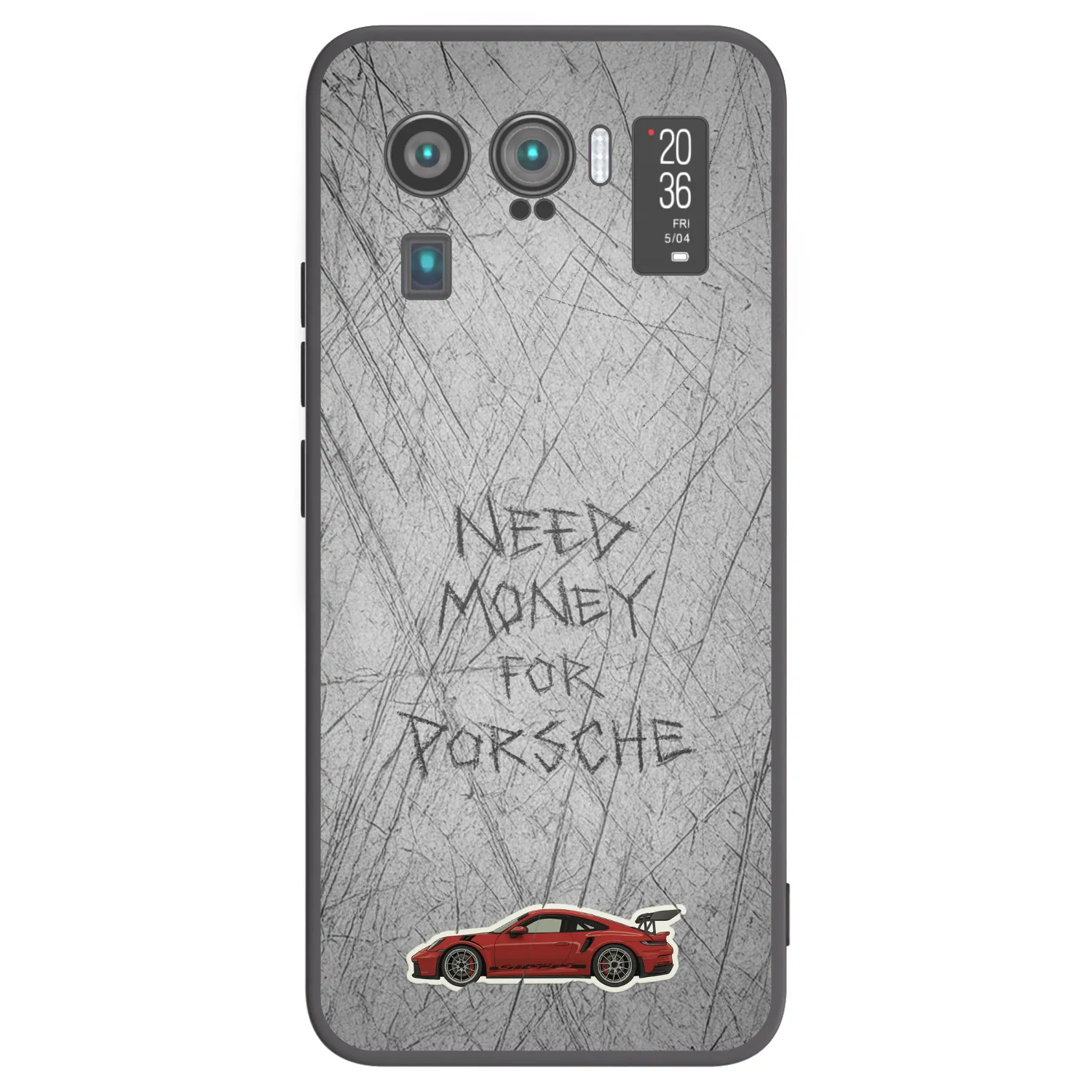 Picasee fekete szilikon tok az alábbi mobiltelefonokra Xiaomi Mi 11 Ultra - Garage Scratch