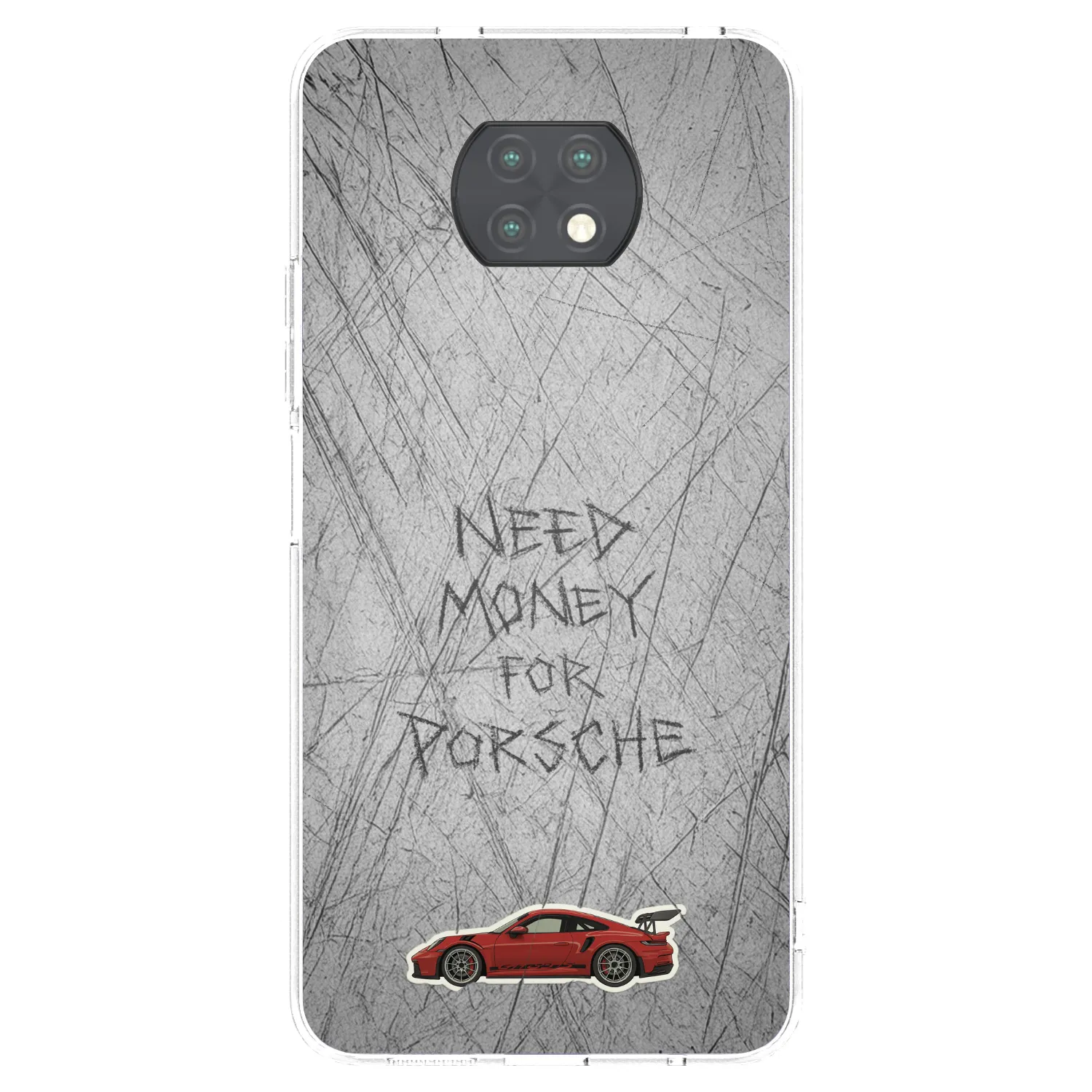 Picasee átlátszó szilikon tok az alábbi mobiltelefonokra Xiaomi Redmi Note 9T - Garage Scratch