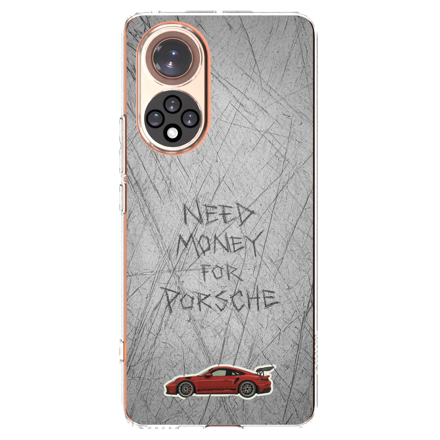 Picasee átlátszó szilikon tok az alábbi mobiltelefonokra Huawei Nova 9 - Garage Scratch