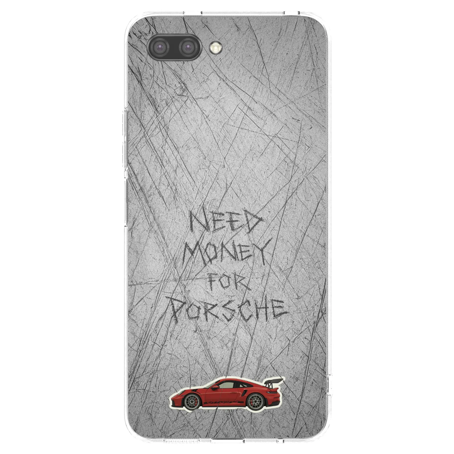 Picasee átlátszó szilikon tok az alábbi mobiltelefonokra Honor 10 - Garage Scratch
