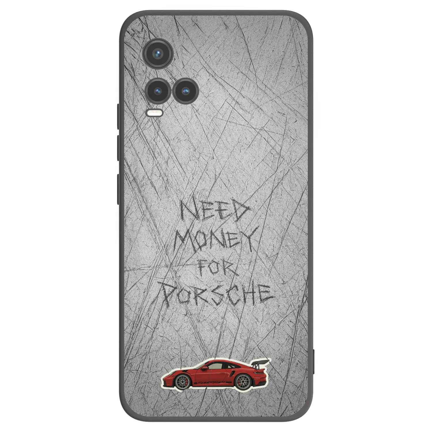 Picasee fekete szilikon tok az alábbi mobiltelefonokra Vivo Y33s - Garage Scratch