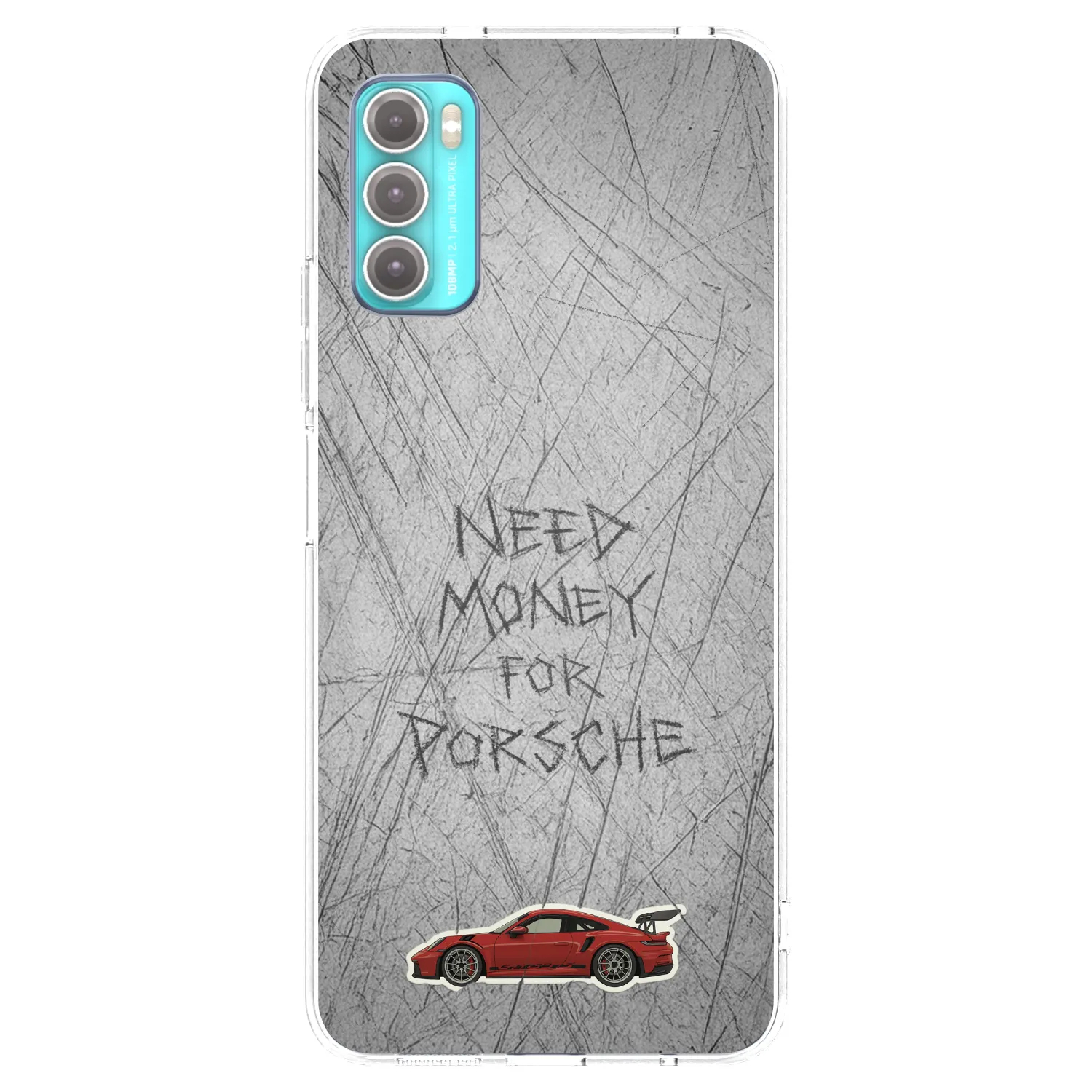 Picasee átlátszó szilikon tok az alábbi mobiltelefonokra Motorola Moto G60 - Garage Scratch