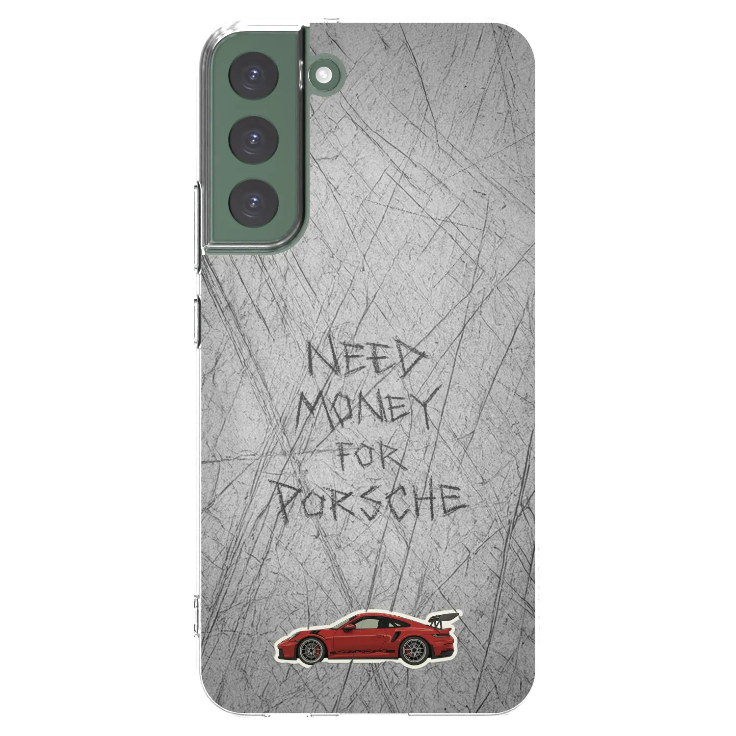 Picasee átlátszó szilikon tok az alábbi mobiltelefonokra Samsung Galaxy S22+ 5G - Garage Scratch