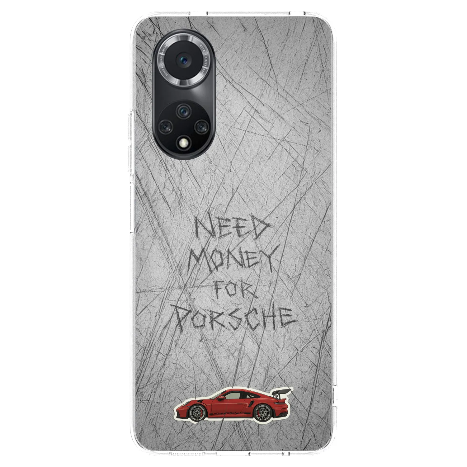 Picasee átlátszó szilikon tok az alábbi mobiltelefonokra Huawei Nova 9 SE - Garage Scratch