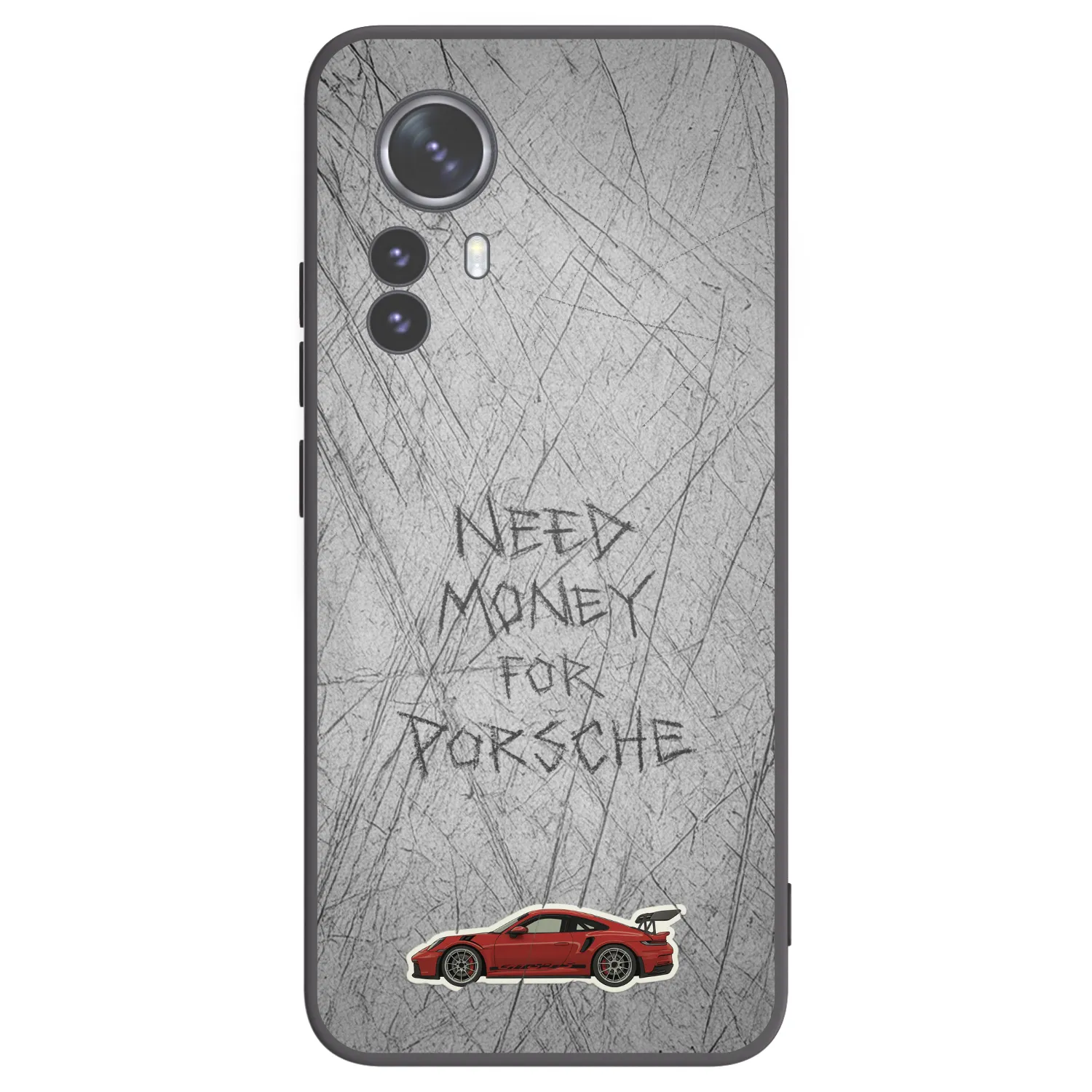 Picasee fekete szilikon tok az alábbi mobiltelefonokra Xiaomi 12 Pro - Garage Scratch