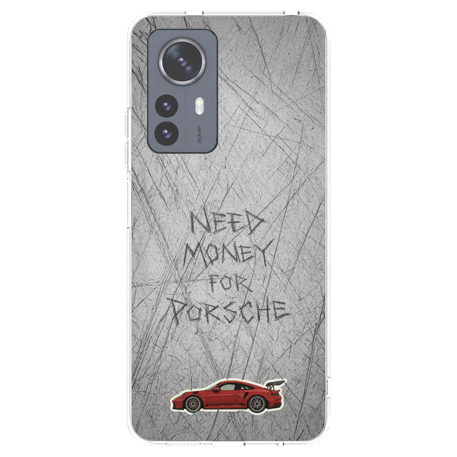 Picasee átlátszó szilikon tok az alábbi mobiltelefonokra Xiaomi 12 Pro - Garage Scratch