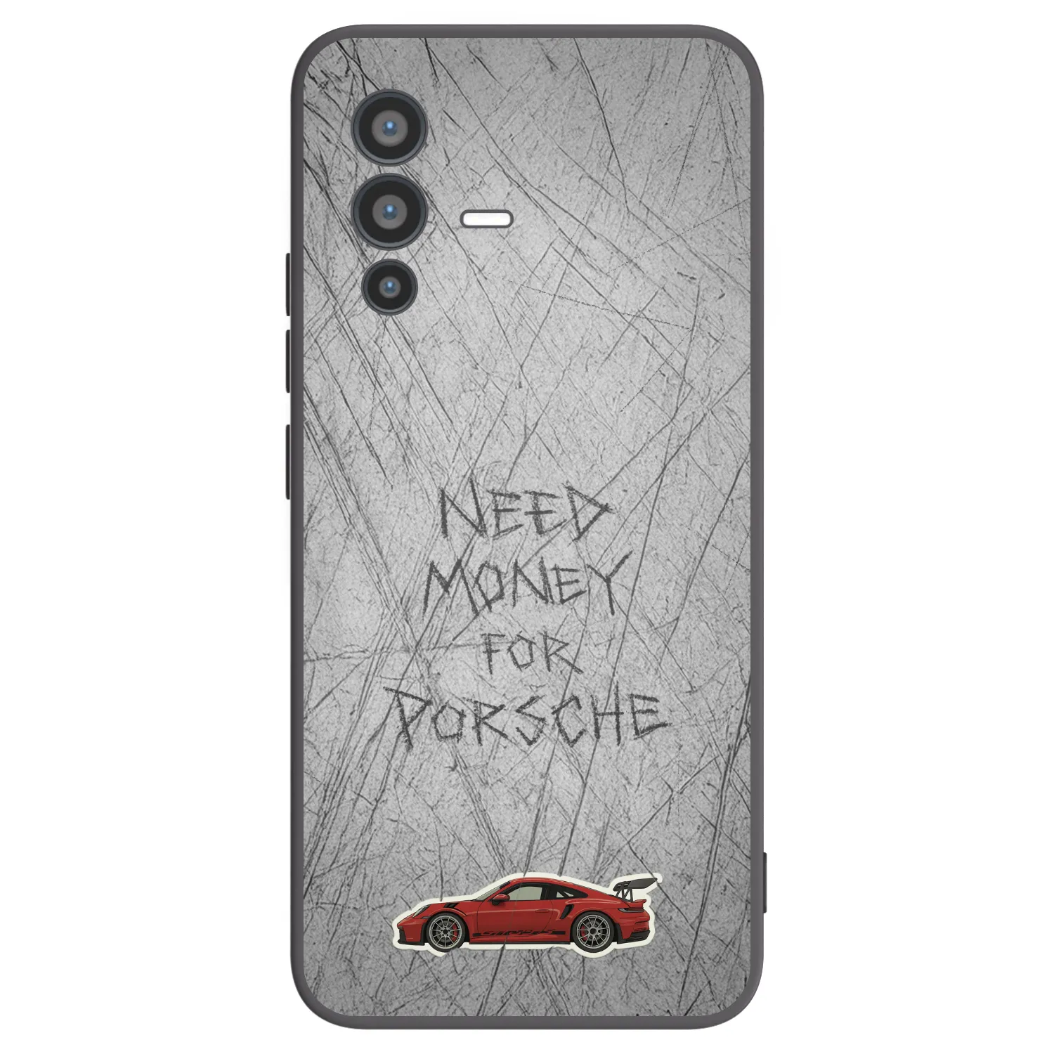 Picasee fekete szilikon tok az alábbi mobiltelefonokra Vivo V23 5G - Garage Scratch