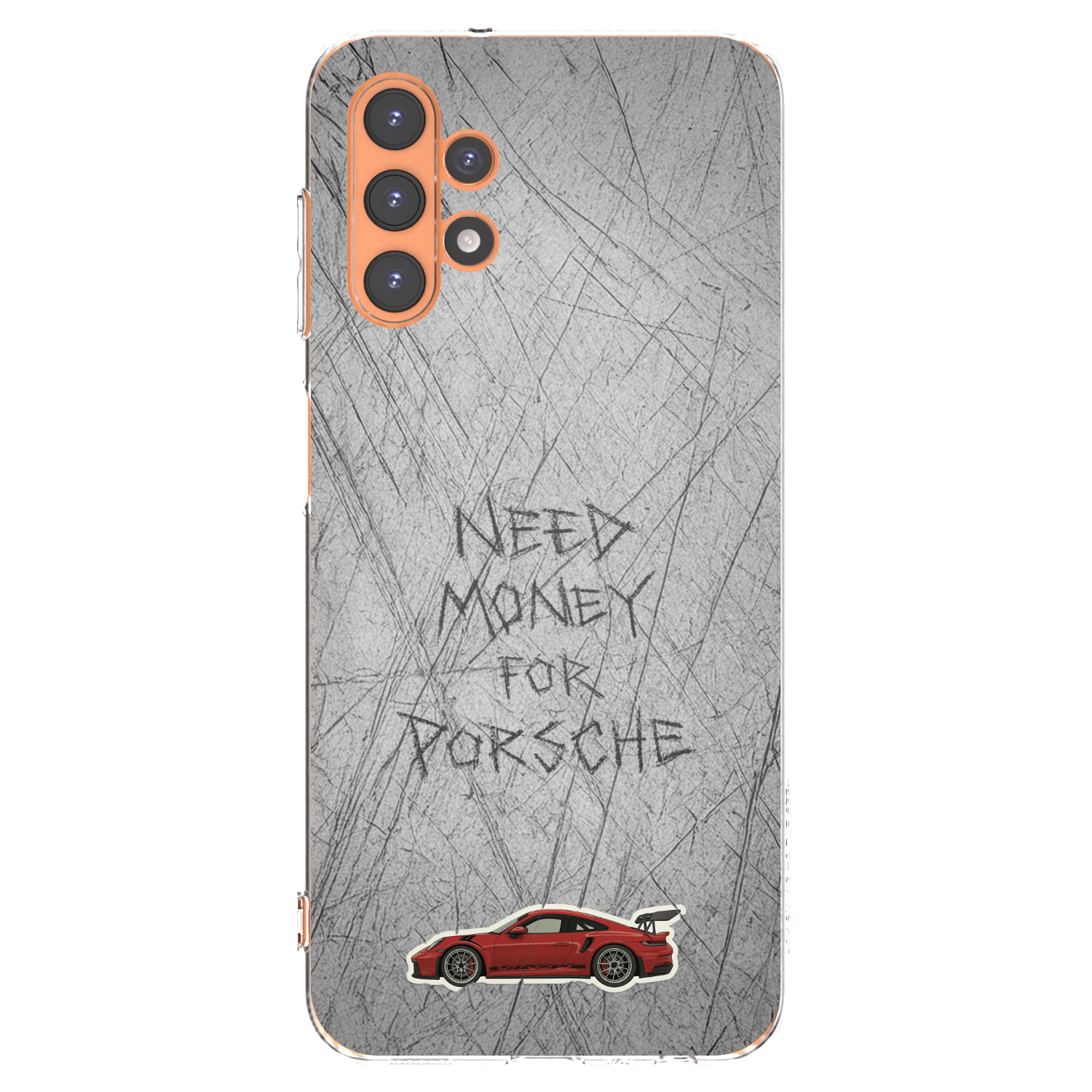 Picasee átlátszó szilikon tok az alábbi mobiltelefonokra Samsung Galaxy A13 4G A135 - Garage Scratch