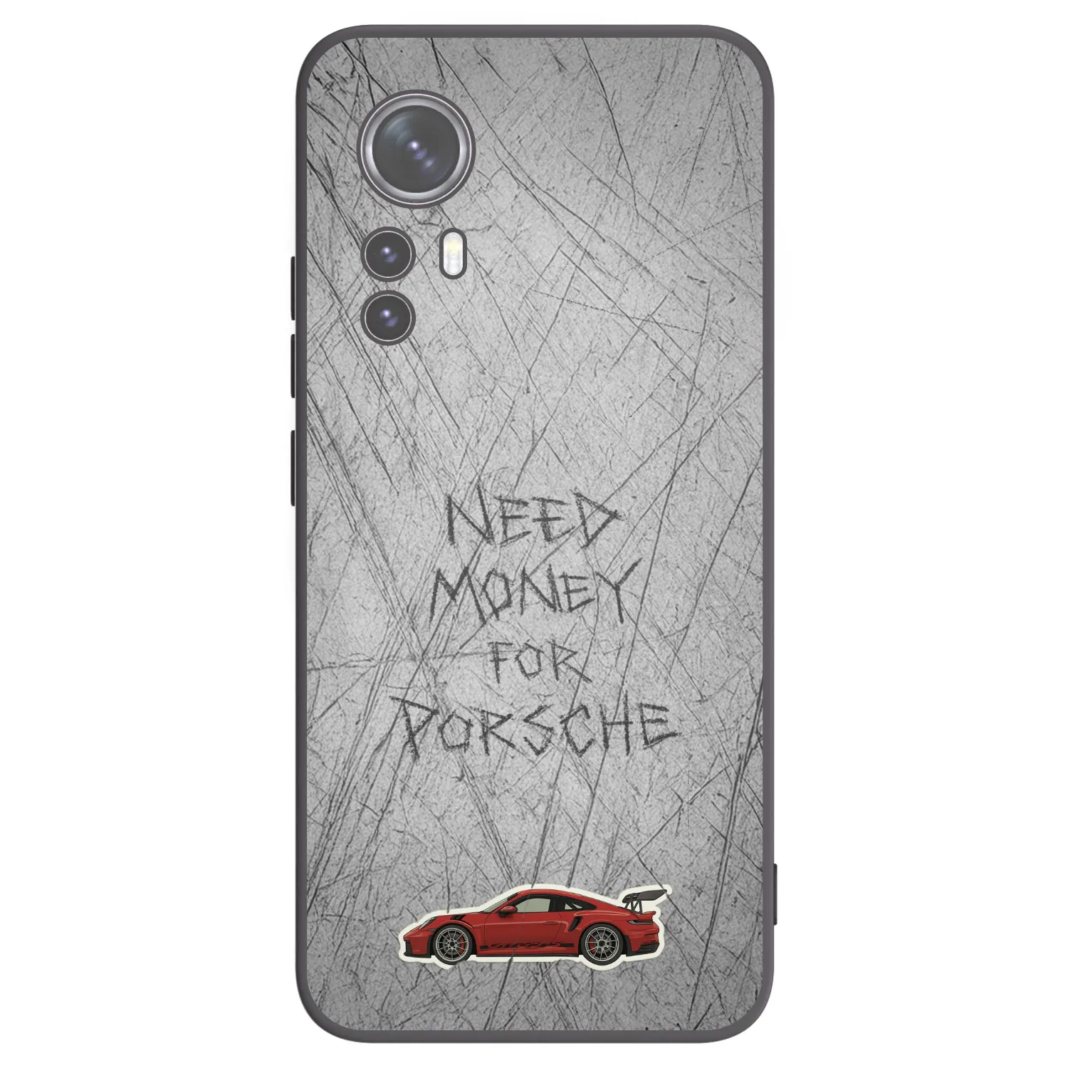 Picasee fekete szilikon tok az alábbi mobiltelefonokra Xiaomi 12X - Garage Scratch