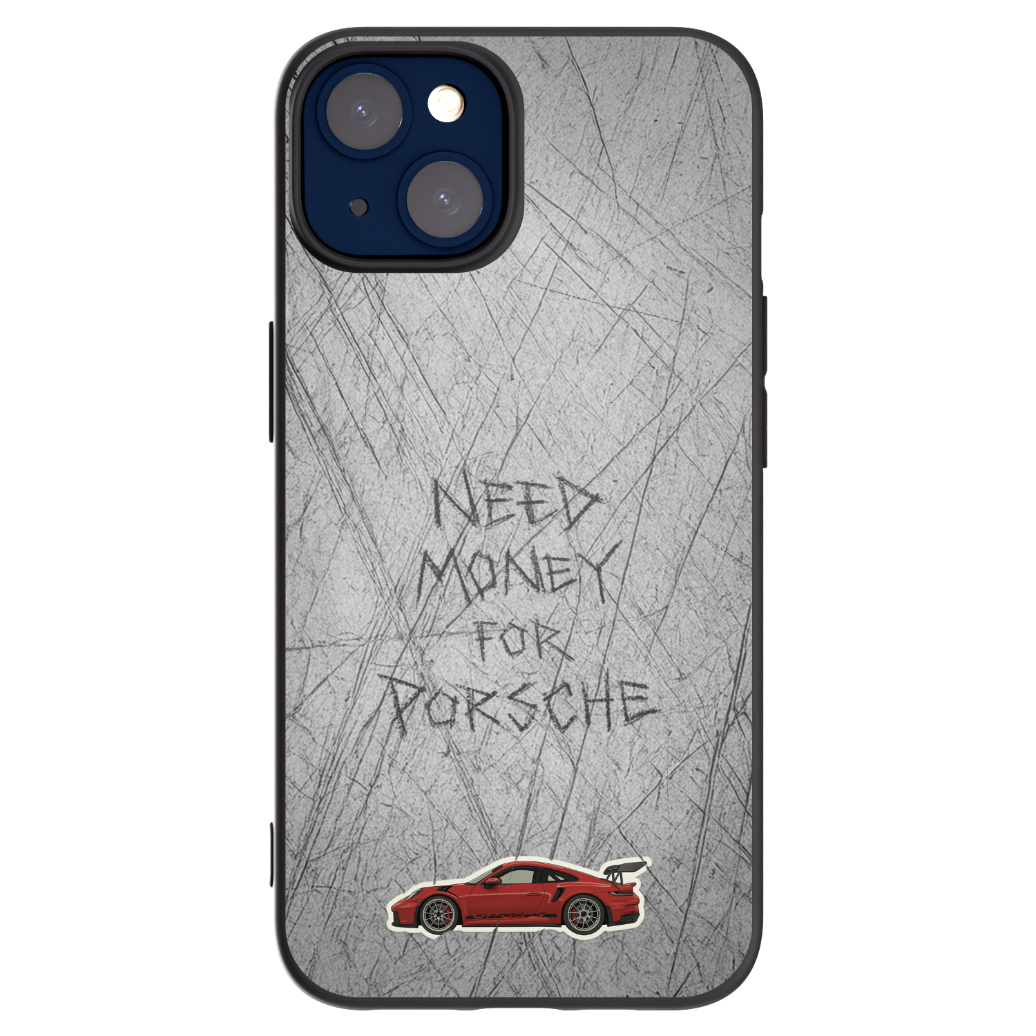Picasee fekete szilikon tok az alábbi mobiltelefonokra Apple iPhone 14 - Garage Scratch
