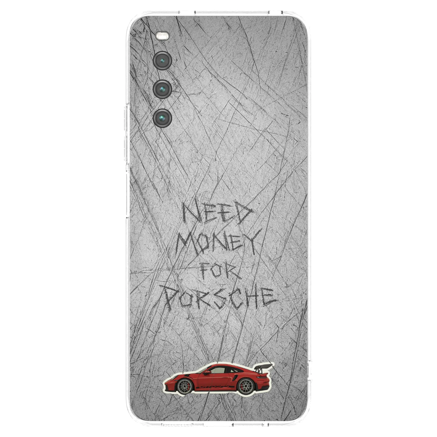 Picasee átlátszó szilikon tok az alábbi mobiltelefonokra Sony Xperia 10 IV 5G - Garage Scratch