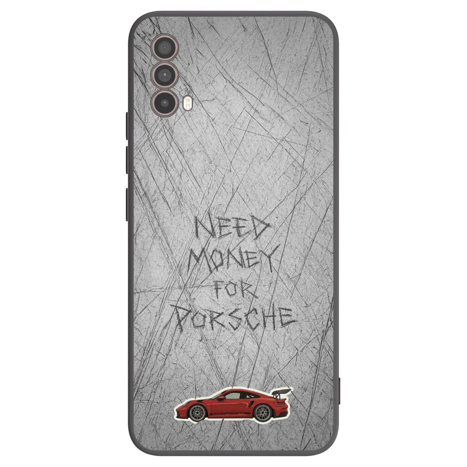 Picasee fekete szilikon tok az alábbi mobiltelefonokra Motorola Moto E40 - Garage Scratch