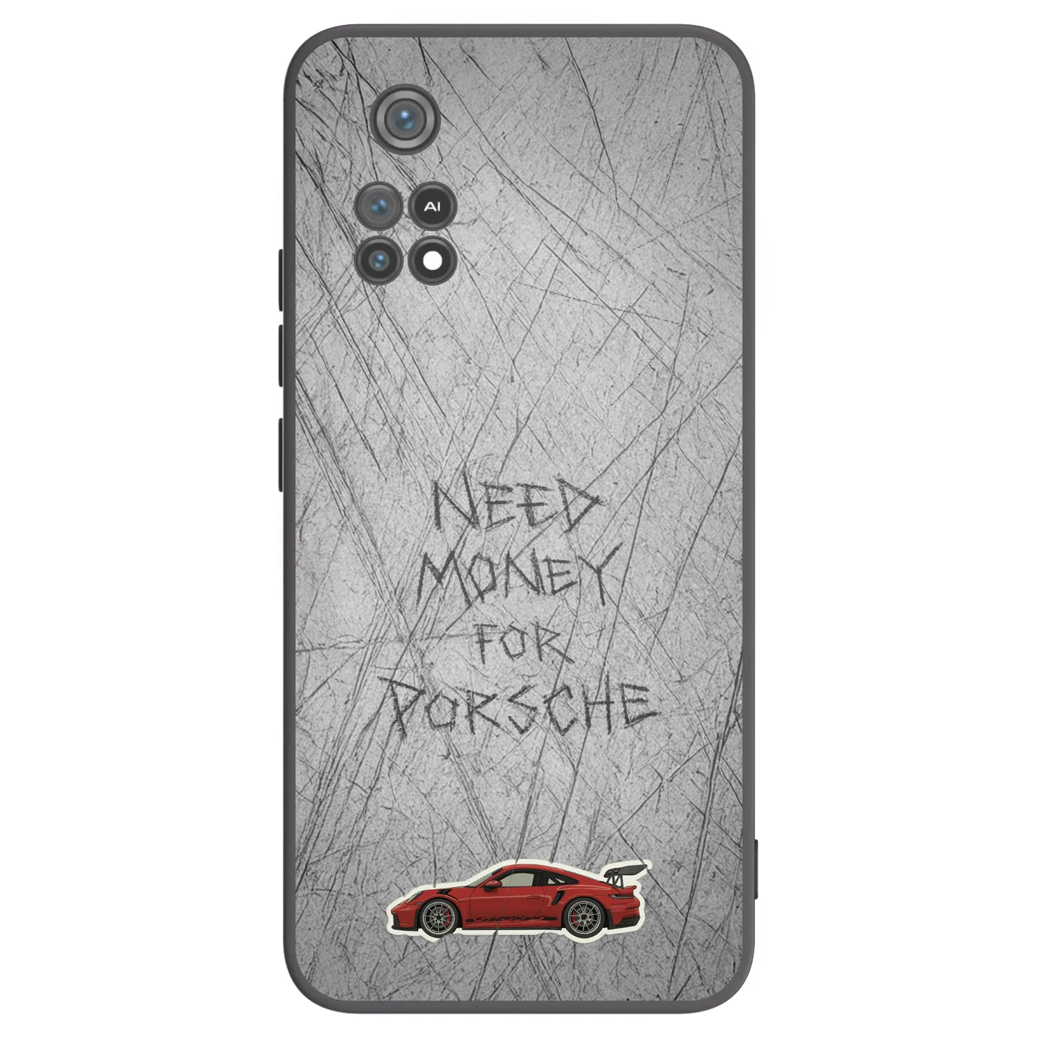 Picasee fekete szilikon tok az alábbi mobiltelefonokra Xiaomi Poco M4 Pro - Garage Scratch