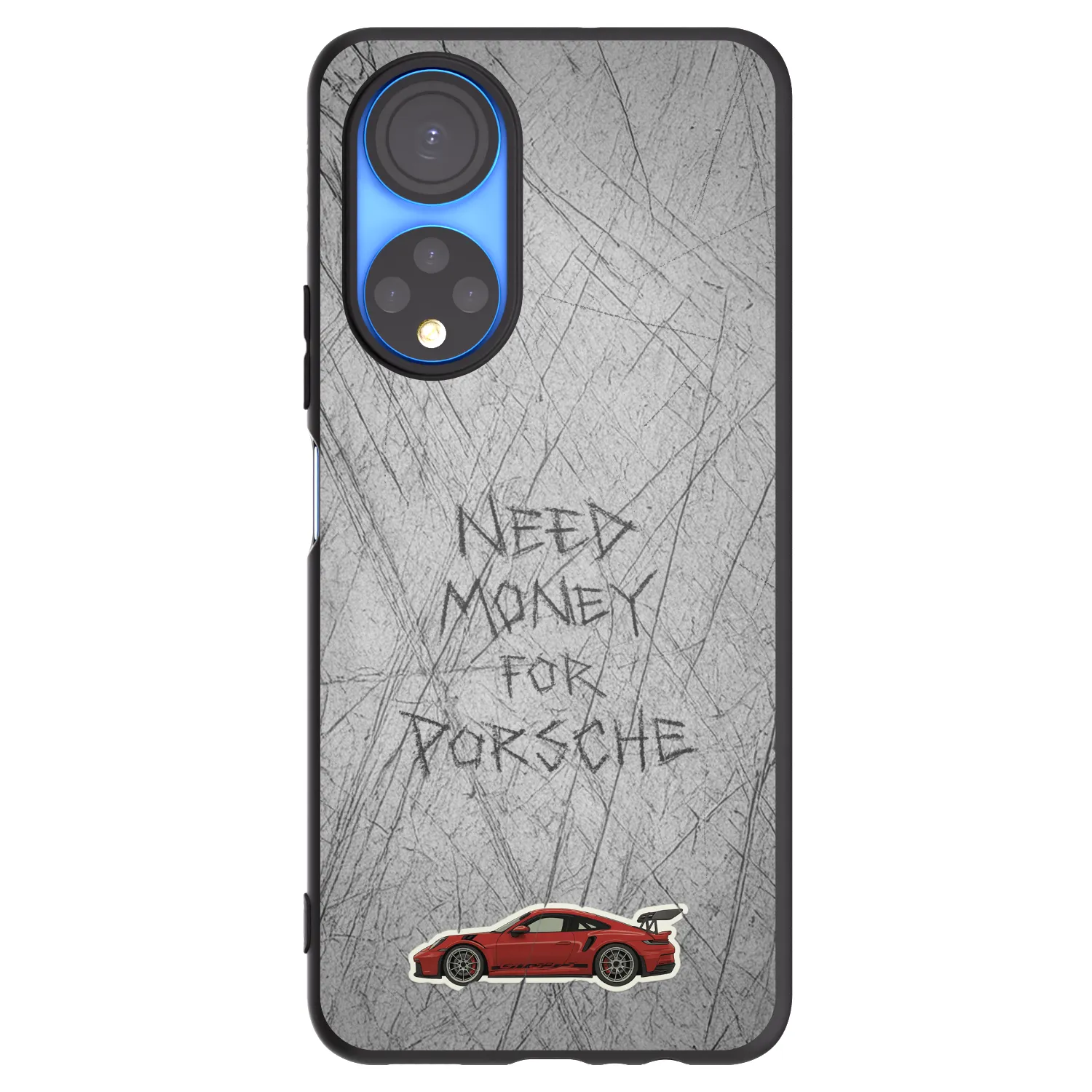 Picasee fekete szilikon tok az alábbi mobiltelefonokra Honor X7 - Garage Scratch