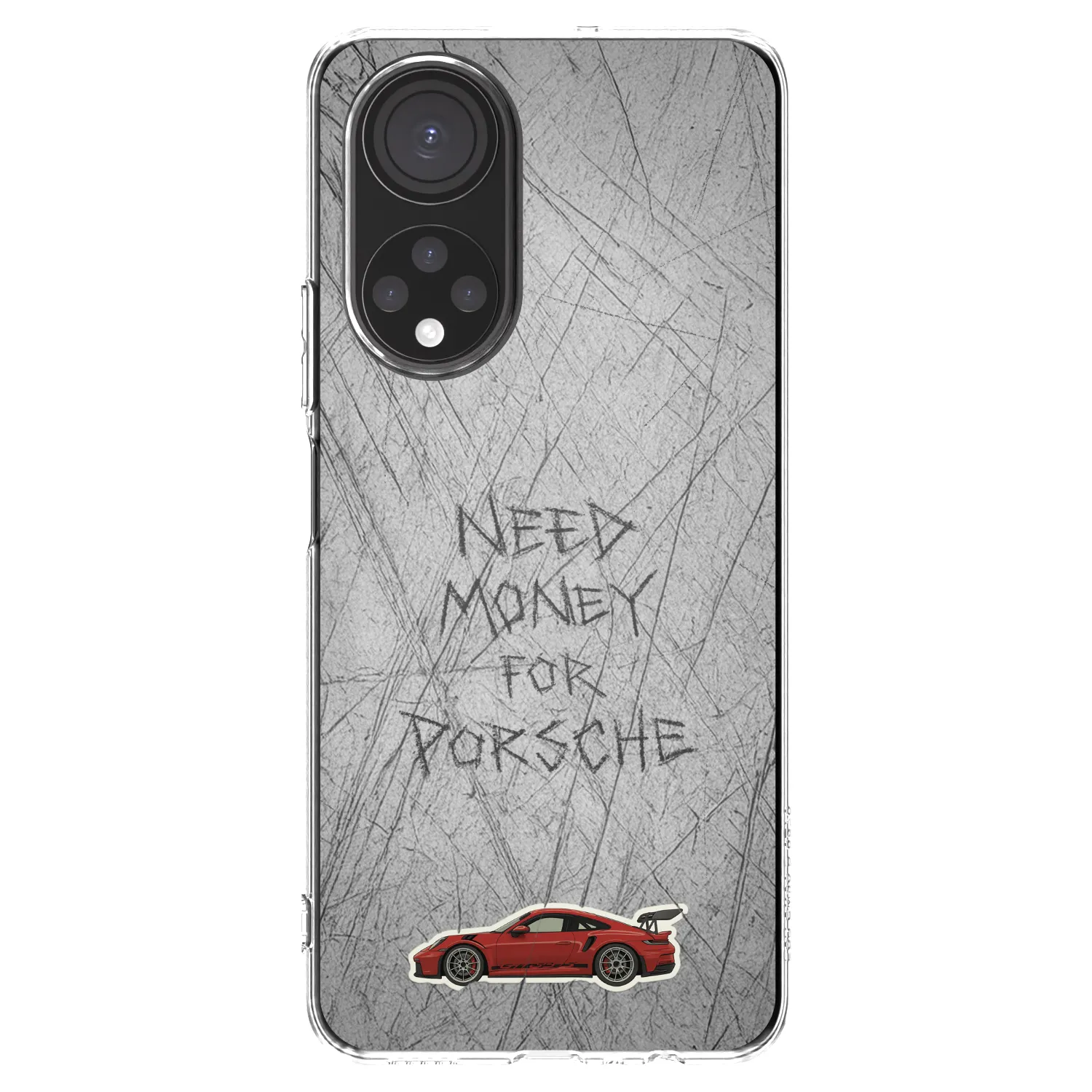 Picasee átlátszó szilikon tok az alábbi mobiltelefonokra Honor X7 - Garage Scratch