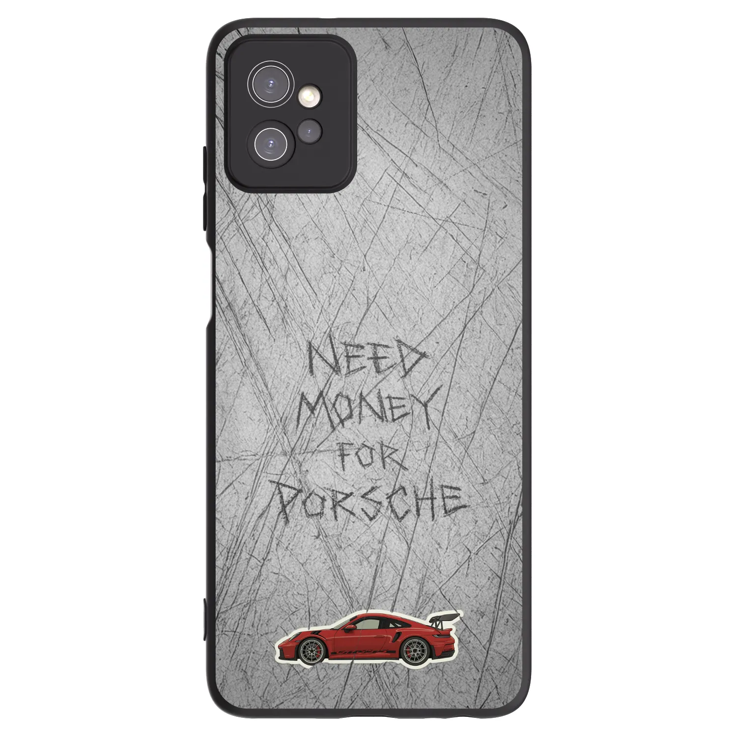 Picasee fekete szilikon tok az alábbi mobiltelefonokra Motorola Moto G32 - Garage Scratch
