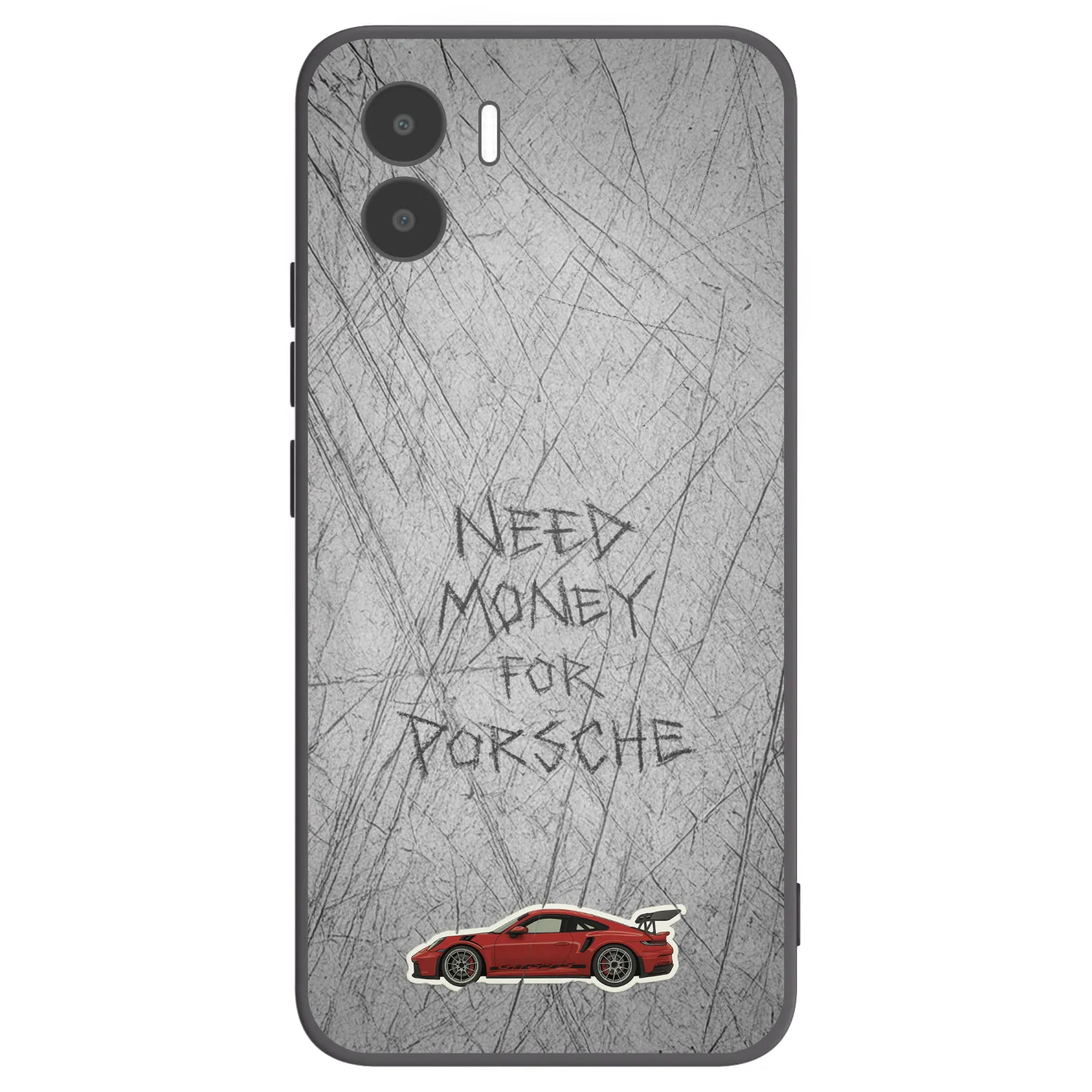 Picasee fekete szilikon tok az alábbi mobiltelefonokra Xiaomi Redmi A1 - Garage Scratch