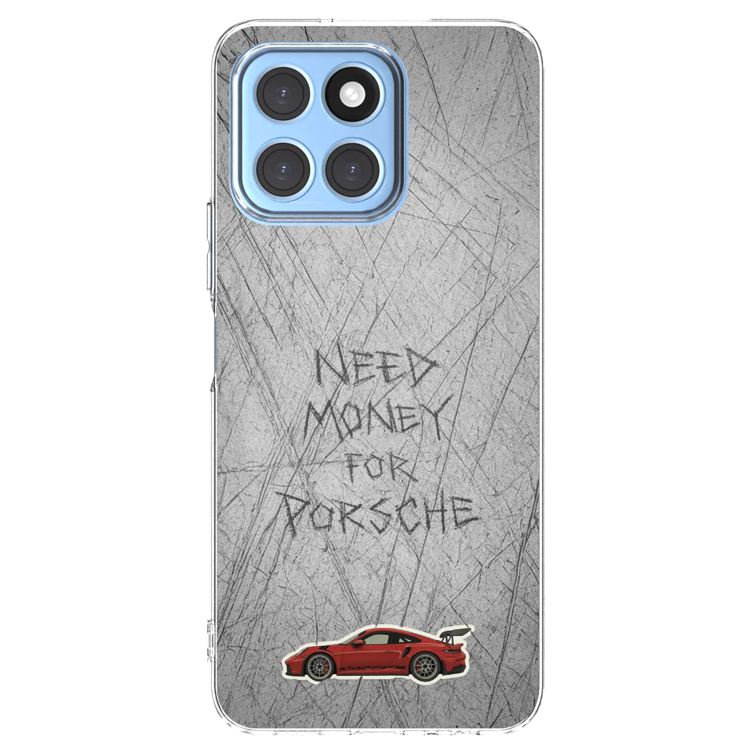 Picasee átlátszó szilikon tok az alábbi mobiltelefonokra Honor X6 - Garage Scratch