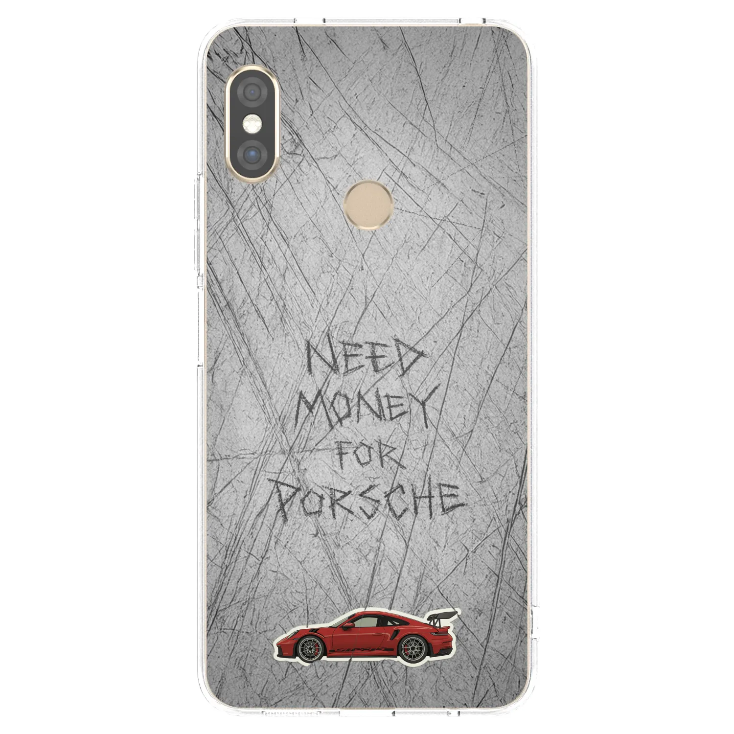 Picasee átlátszó szilikon tok az alábbi mobiltelefonokra Xiaomi Redmi Note 5 Global - Garage Scratch