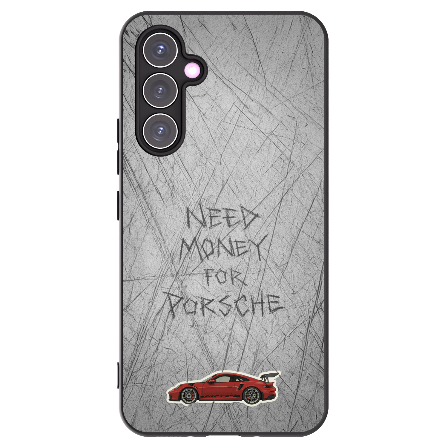 Picasee fekete szilikon tok az alábbi mobiltelefonokra Samsung Galaxy A54 5G A546B - Garage Scratch