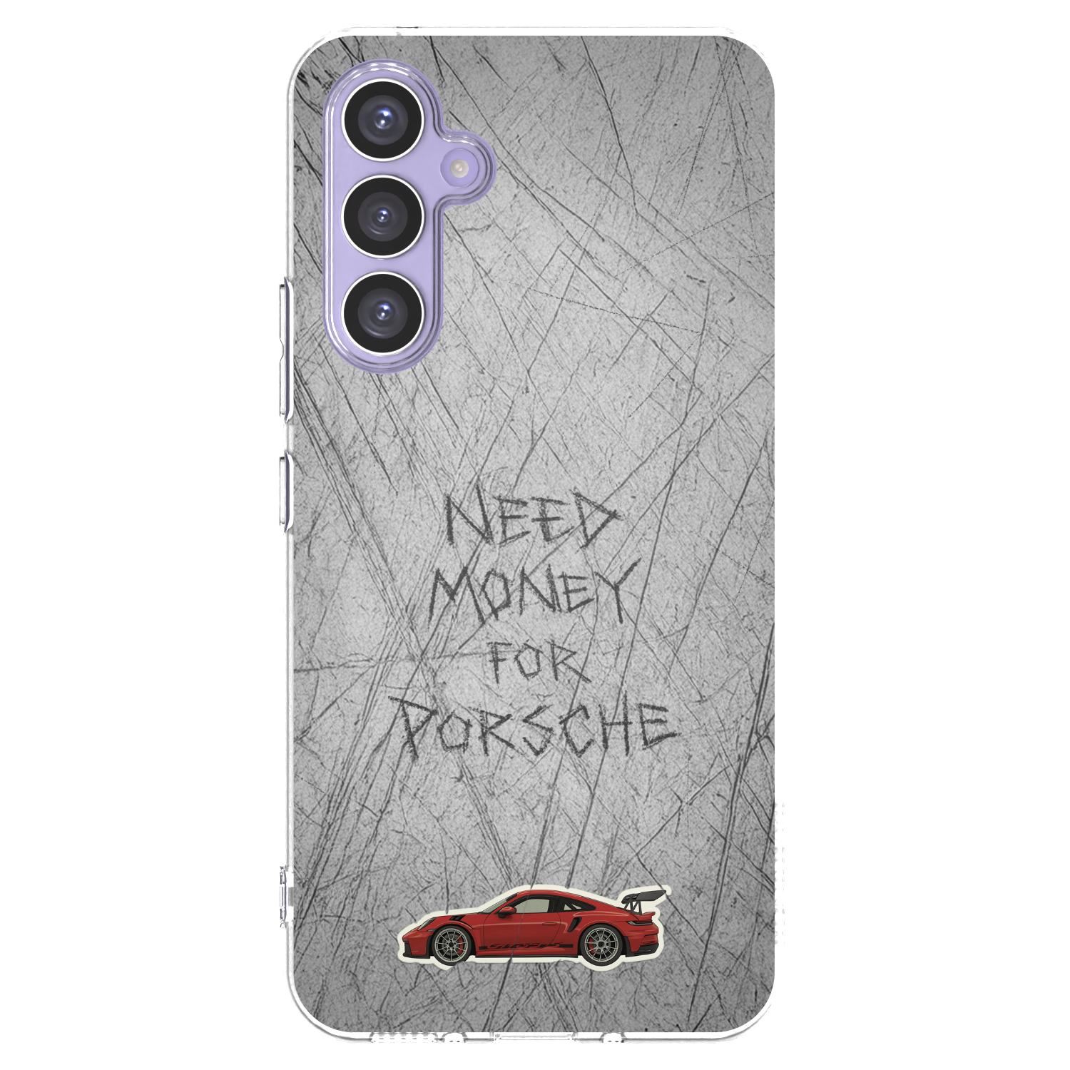 Picasee átlátszó szilikon tok az alábbi mobiltelefonokra Samsung Galaxy A54 5G A546B - Garage Scratch