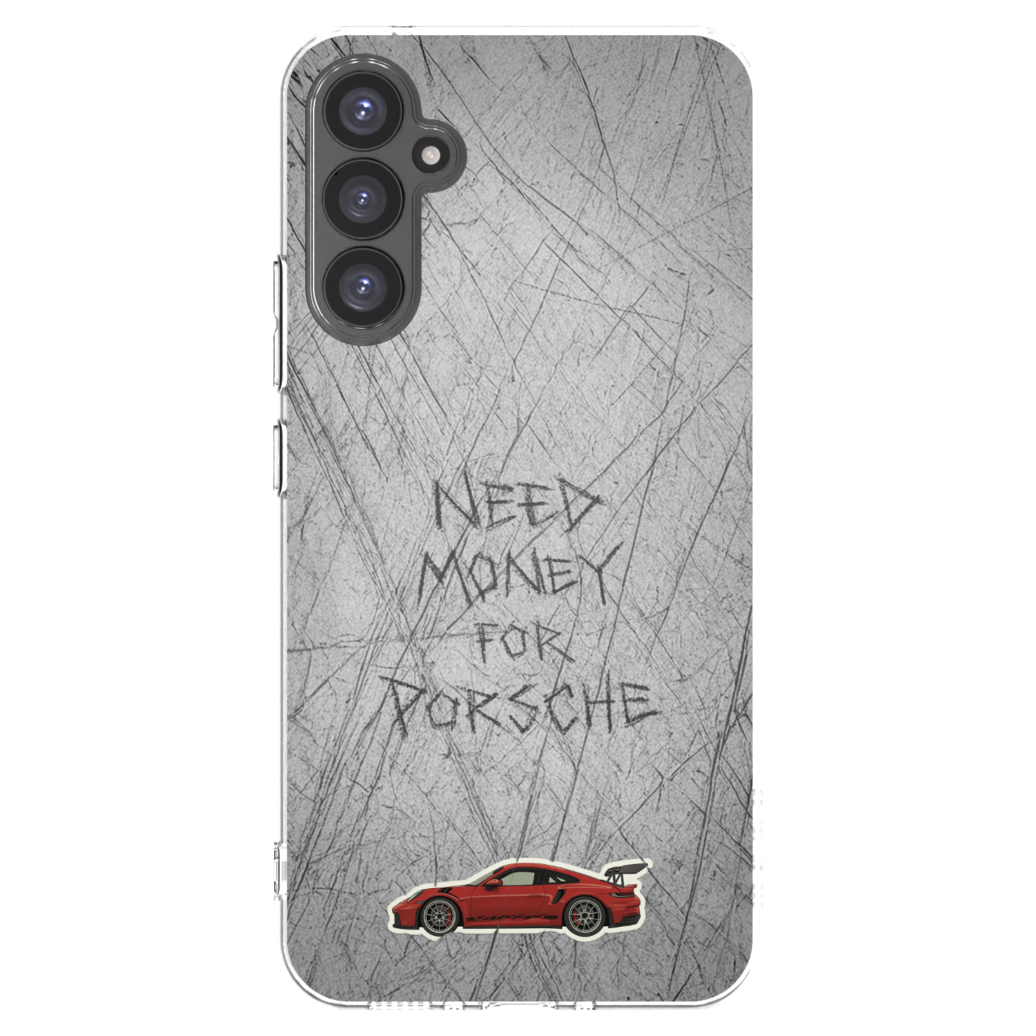 Picasee átlátszó szilikon tok az alábbi mobiltelefonokra Samsung Galaxy A34 5G A346B - Garage Scratch