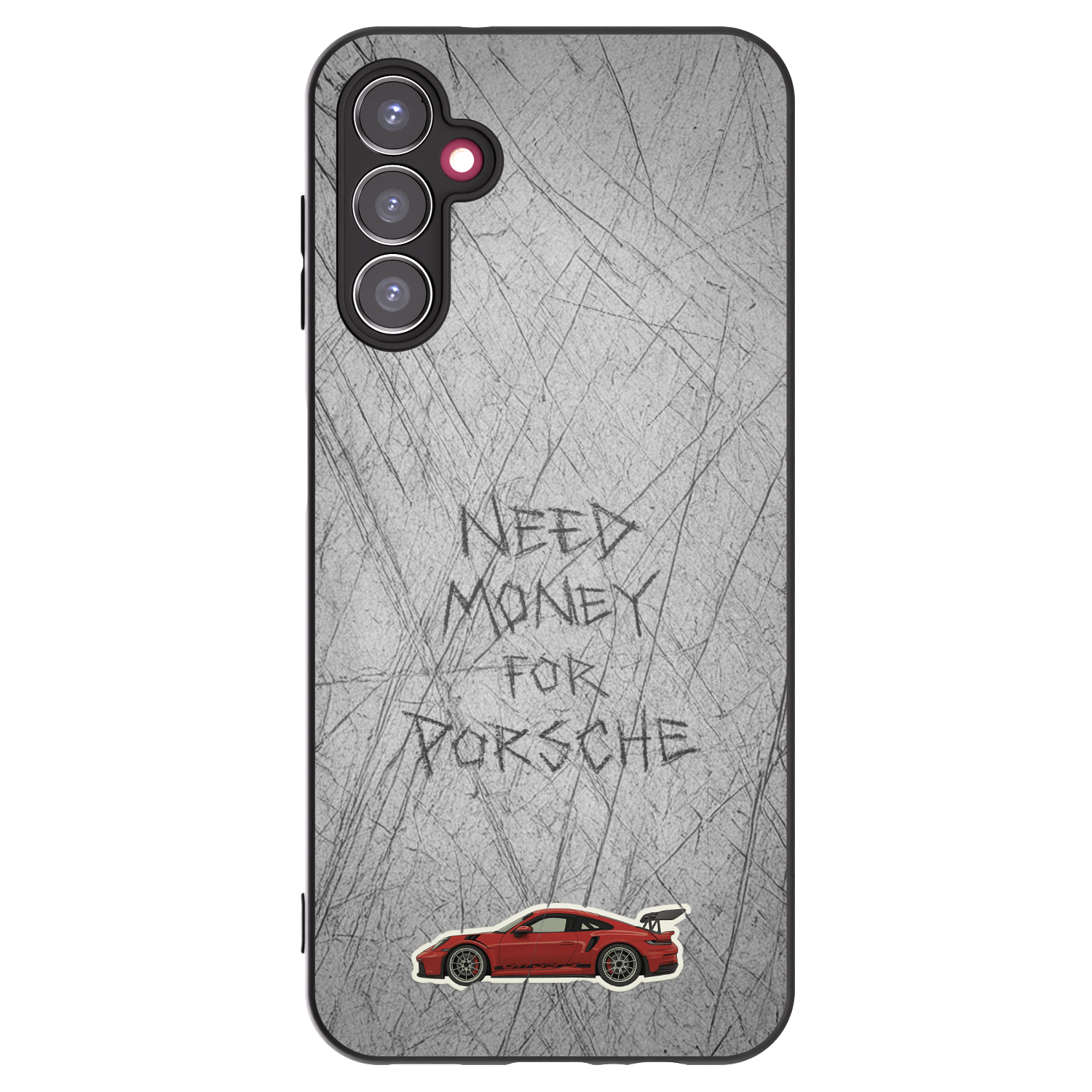 Picasee fekete szilikon tok az alábbi mobiltelefonokra Samsung Galaxy A14 5G A146P - Garage Scratch