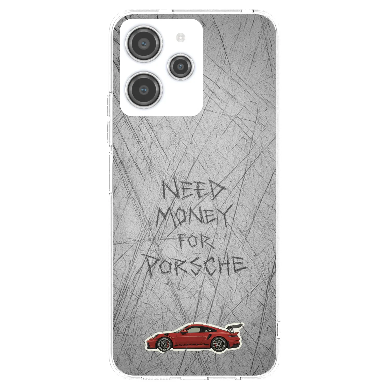 Picasee átlátszó szilikon tok az alábbi mobiltelefonokra Xiaomi Redmi 12 4G - Garage Scratch