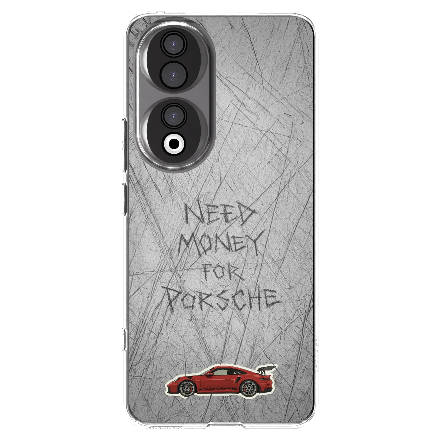 Picasee átlátszó szilikon tok az alábbi mobiltelefonokra Honor 90 5G - Garage Scratch