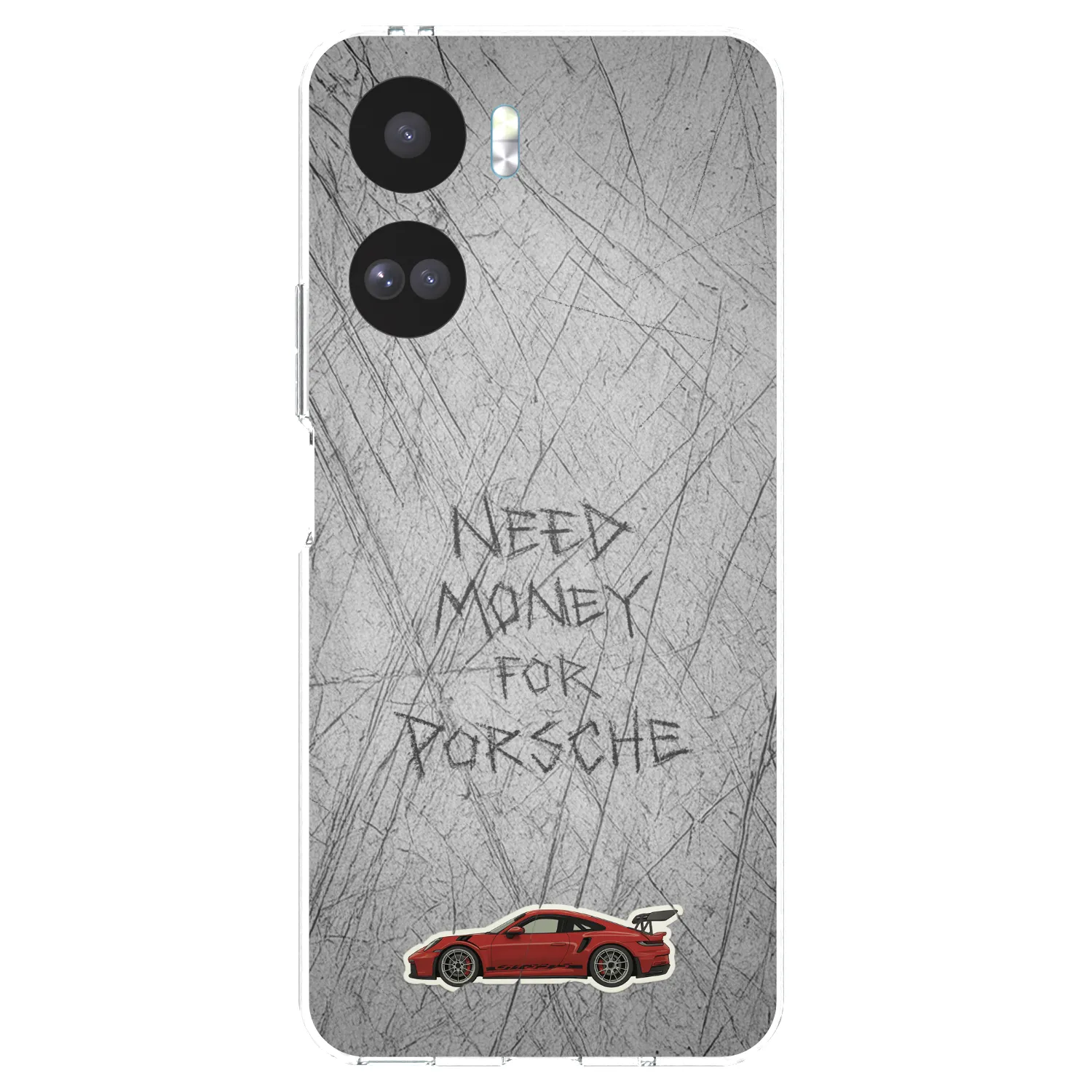 Picasee átlátszó szilikon tok az alábbi mobiltelefonokra Honor 90 Lite 5G - Garage Scratch