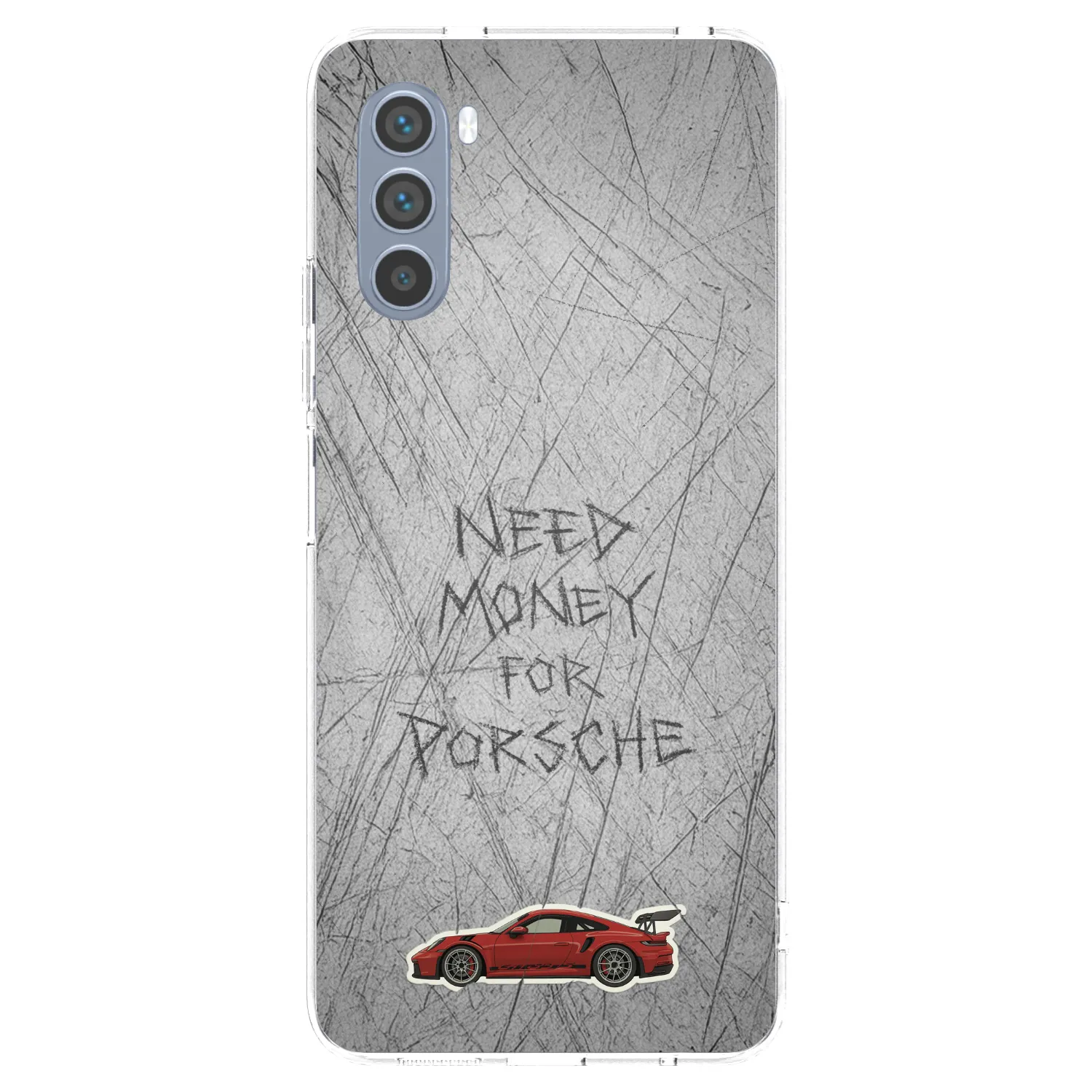 Picasee átlátszó szilikon tok az alábbi mobiltelefonokra Motorola Moto G62 - Garage Scratch