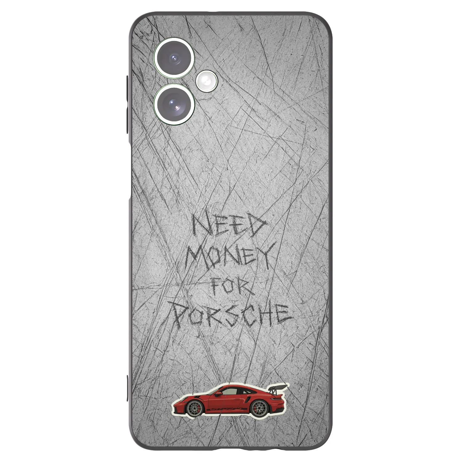 Picasee fekete szilikon tok az alábbi mobiltelefonokra Motorola Moto G54 5G - Garage Scratch