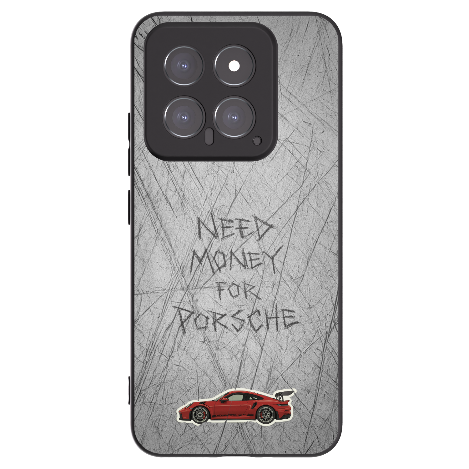 Picasee fekete szilikon tok az alábbi mobiltelefonokra Xiaomi 14 - Garage Scratch