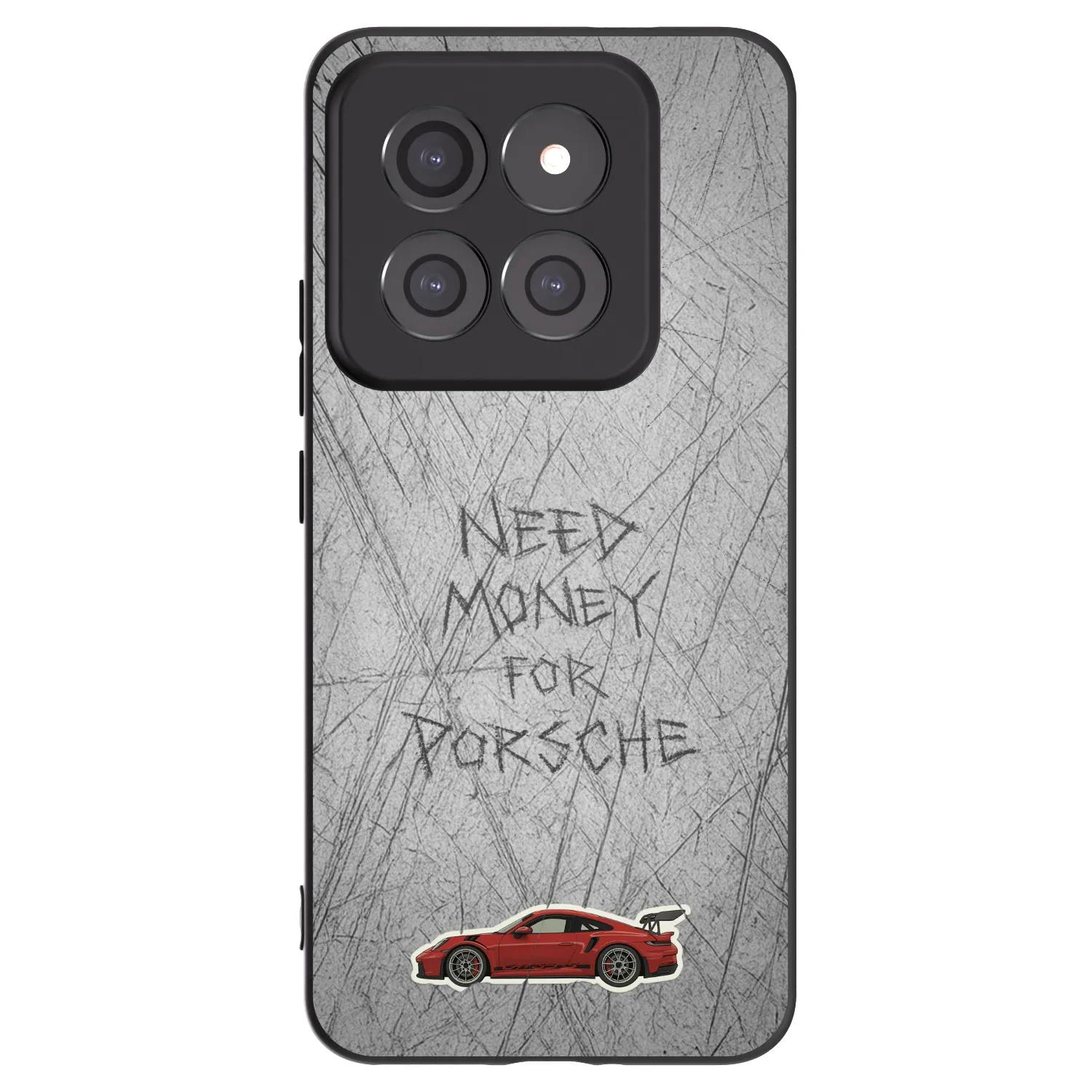 Picasee fekete szilikon tok az alábbi mobiltelefonokra Xiaomi 14 Pro - Garage Scratch