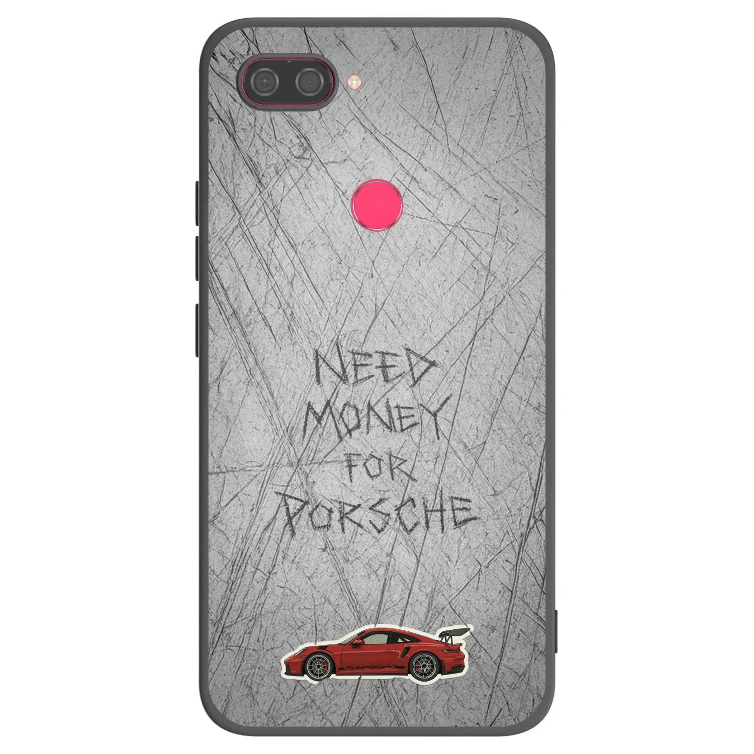 Picasee fekete szilikon tok az alábbi mobiltelefonokra Xiaomi Mi 8 Lite - Garage Scratch