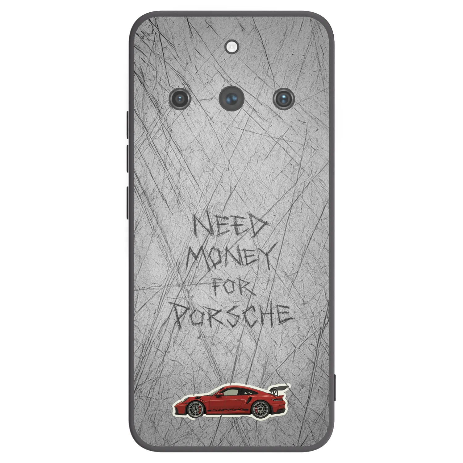 Picasee fekete szilikon tok az alábbi mobiltelefonokra Realme 11 Pro+ - Garage Scratch