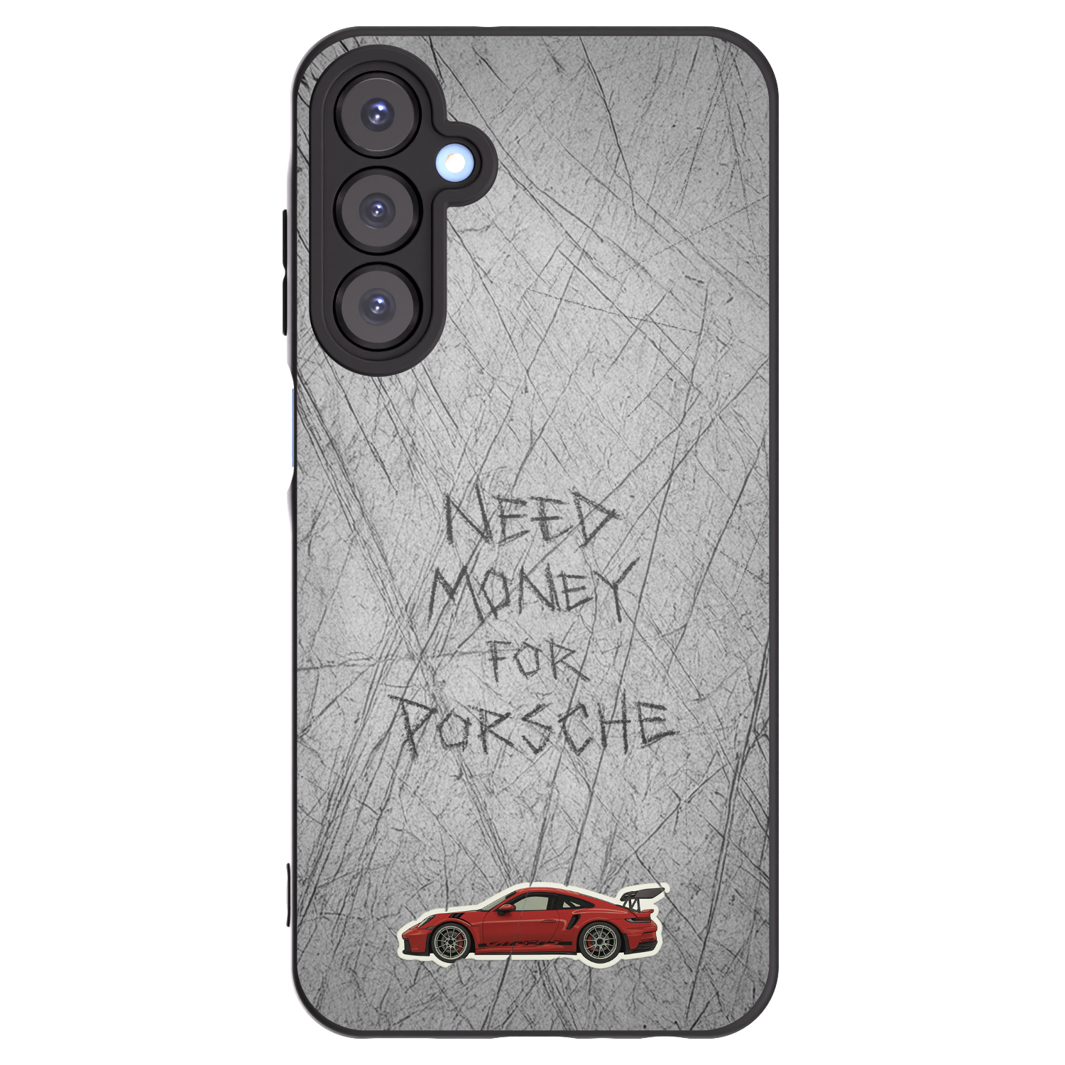 Picasee fekete szilikon tok az alábbi mobiltelefonokra Samsung Galaxy A25 A256B 5G - Garage Scratch