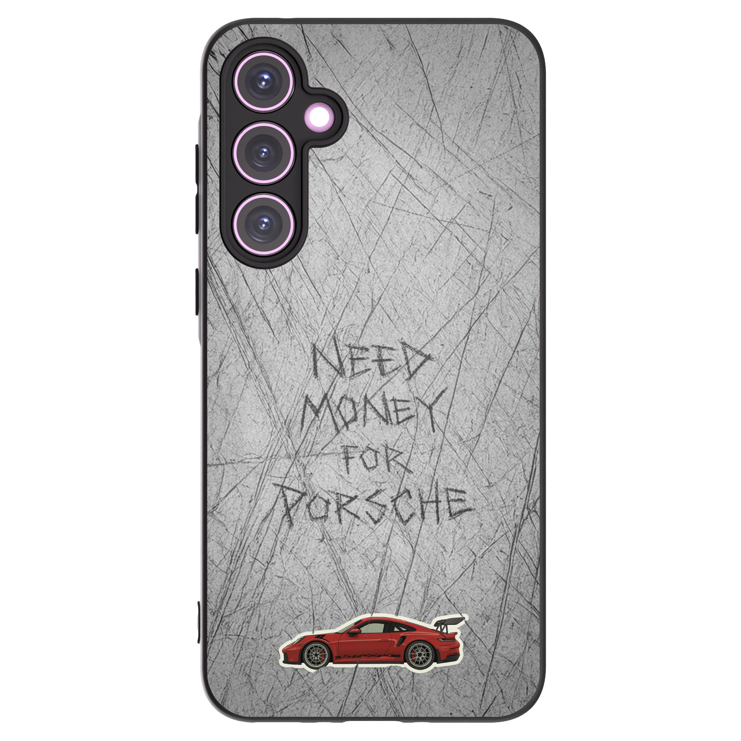 Picasee fekete szilikon tok az alábbi mobiltelefonokra Samsung Galaxy A35 5G A356B - Garage Scratch