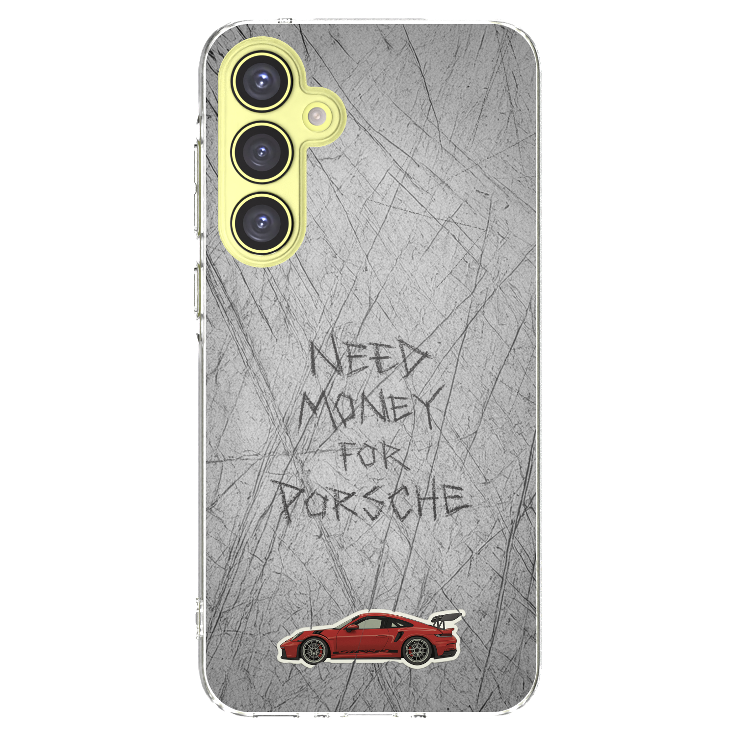 Picasee átlátszó szilikon tok az alábbi mobiltelefonokra Samsung Galaxy A35 5G A356B - Garage Scratch