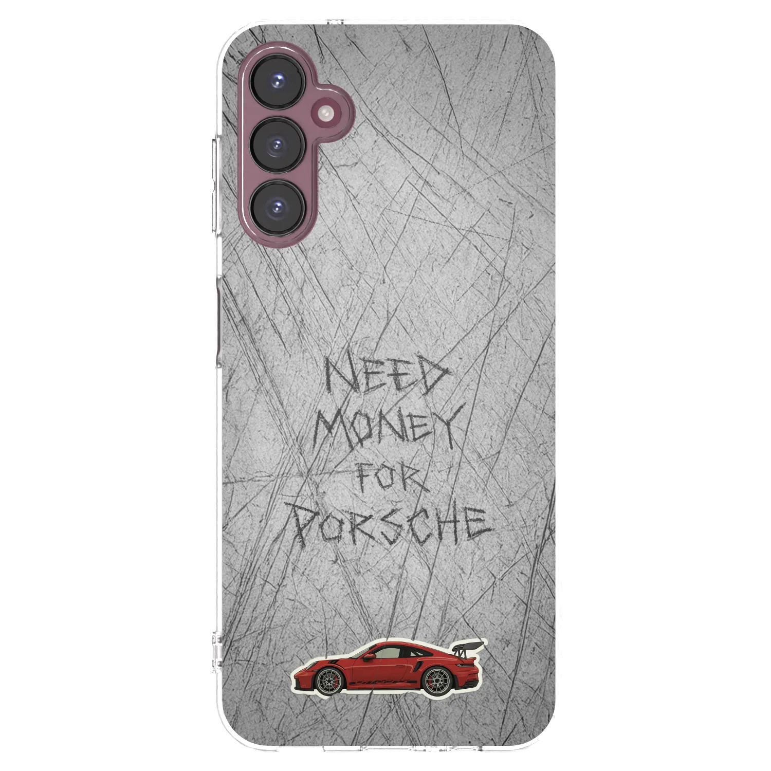 Picasee átlátszó szilikon tok az alábbi mobiltelefonokra Samsung Galaxy A05s A057G - Garage Scratch