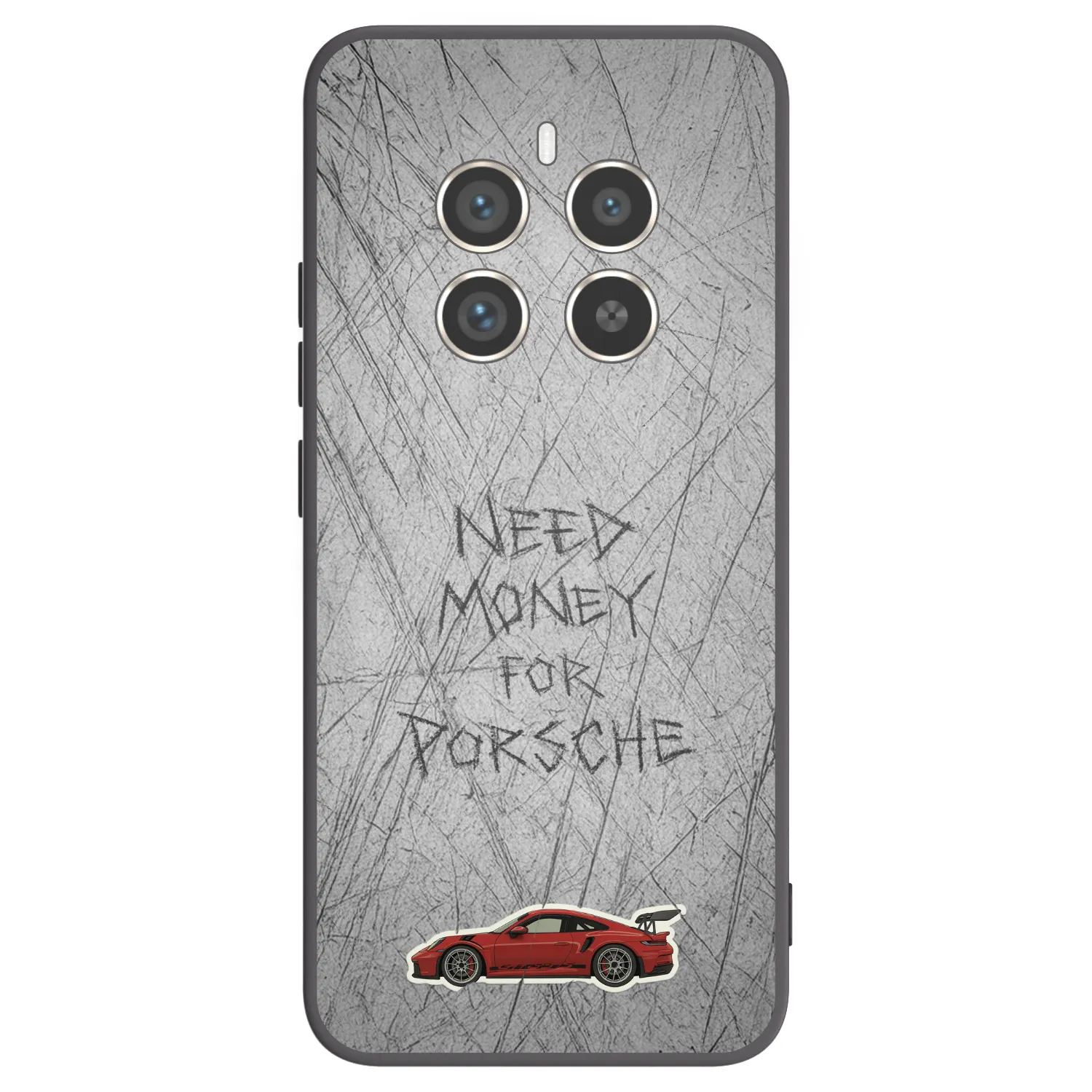 Picasee fekete szilikon tok az alábbi mobiltelefonokra Realme 12 Pro 5G - Garage Scratch