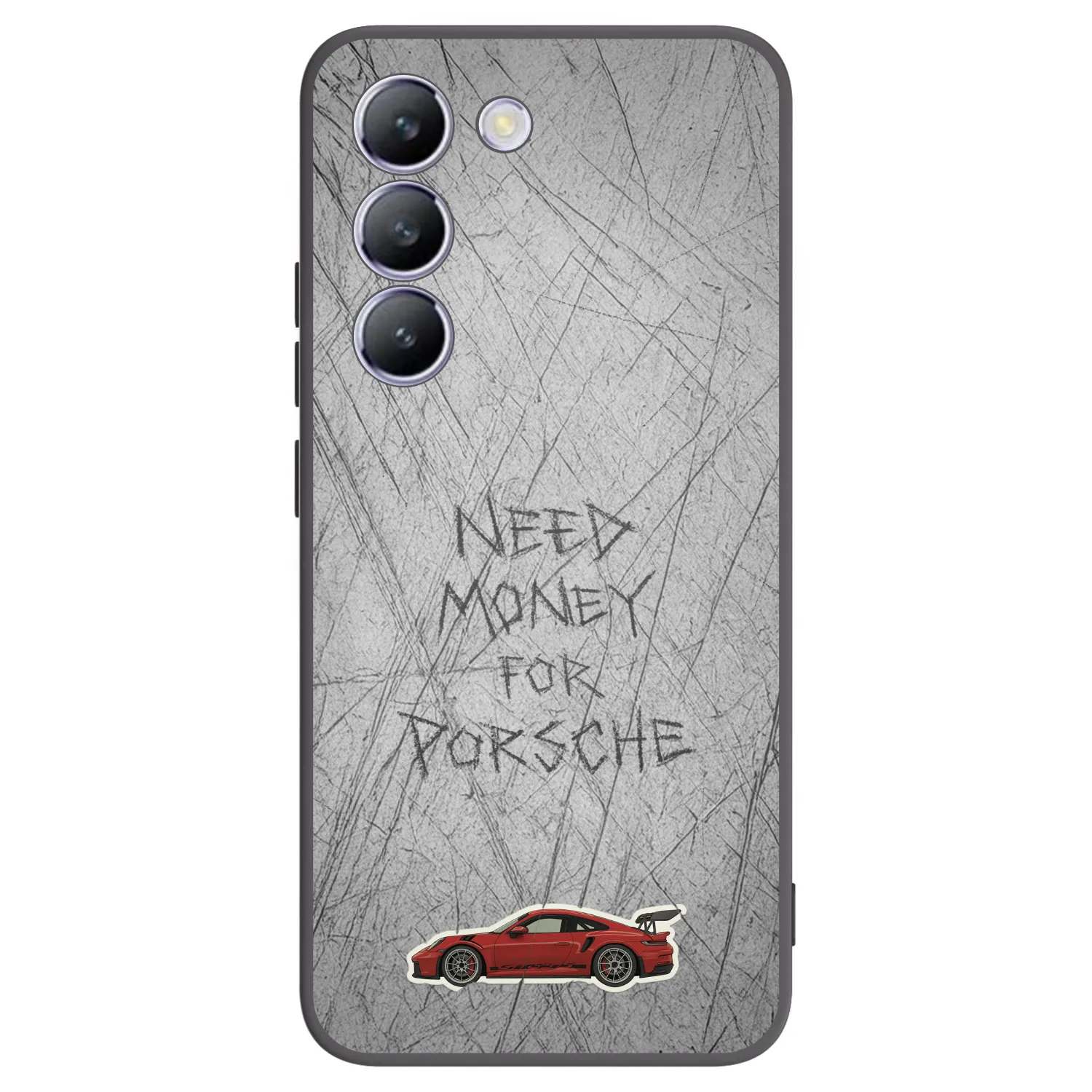 Picasee fekete szilikon tok az alábbi mobiltelefonokra Vivo V40 SE 5G - Garage Scratch