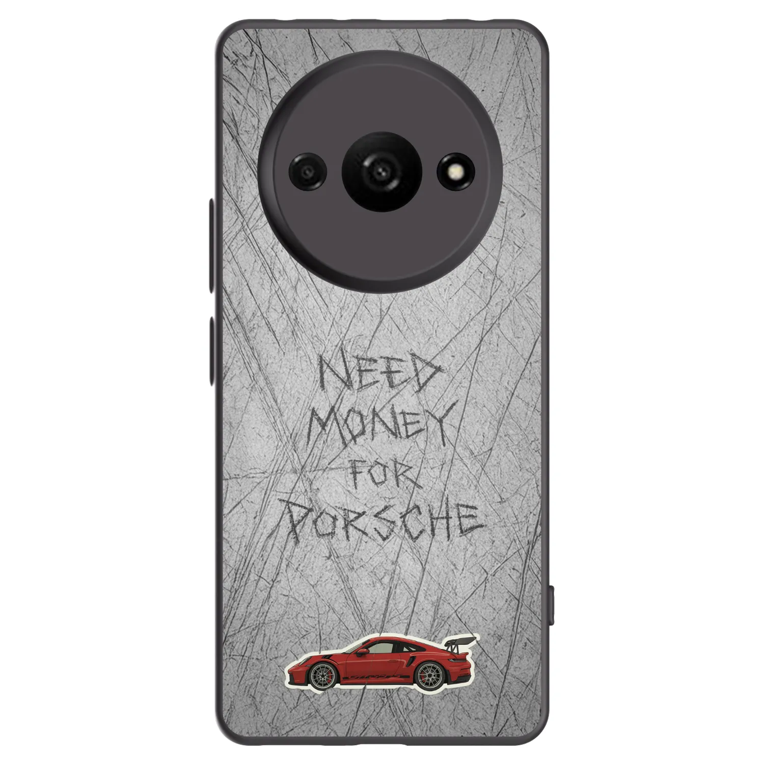 Picasee fekete szilikon tok az alábbi mobiltelefonokra Xiaomi Redmi A3 - Garage Scratch