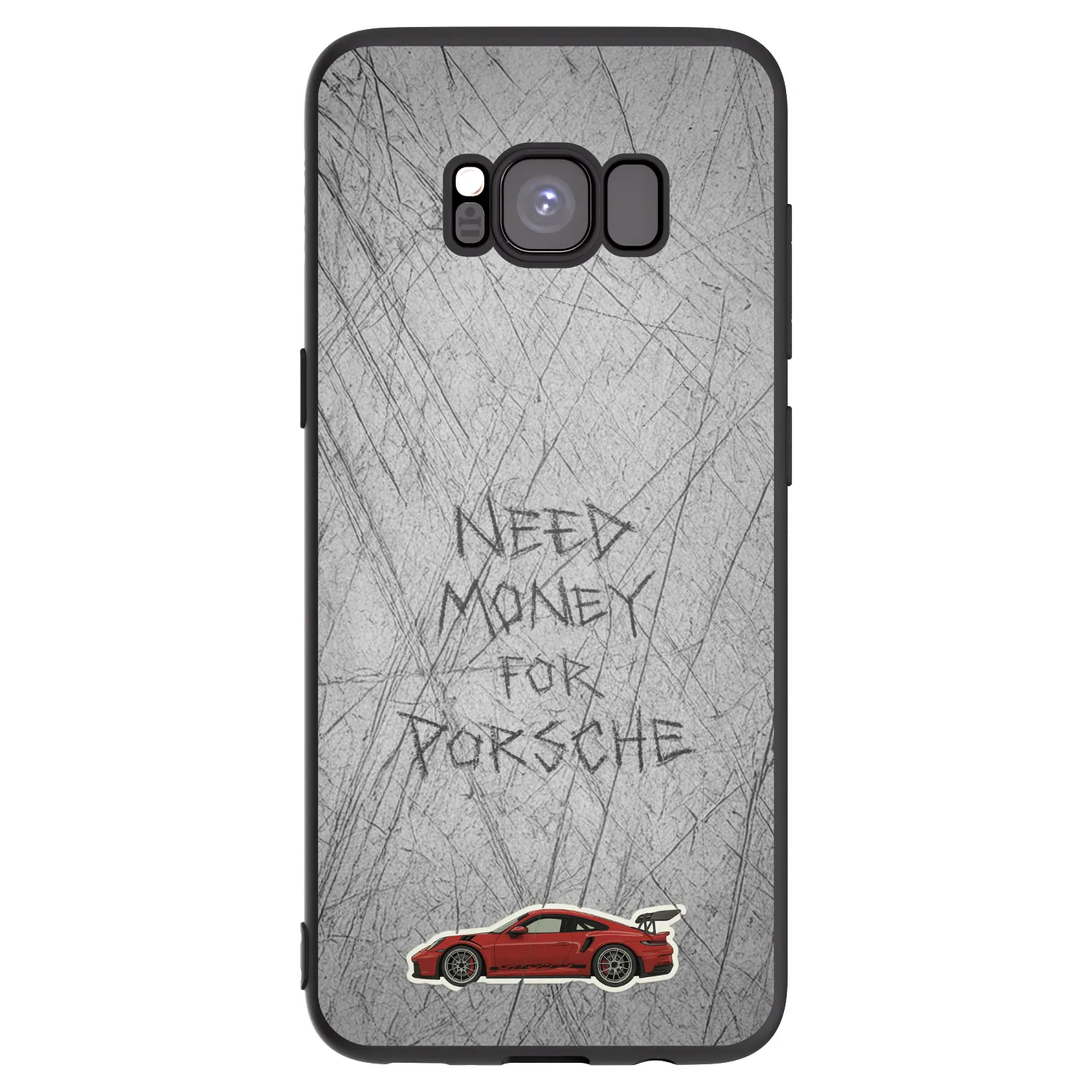 Picasee fekete szilikon tok az alábbi mobiltelefonokra Samsung Galaxy S8 G950F - Garage Scratch