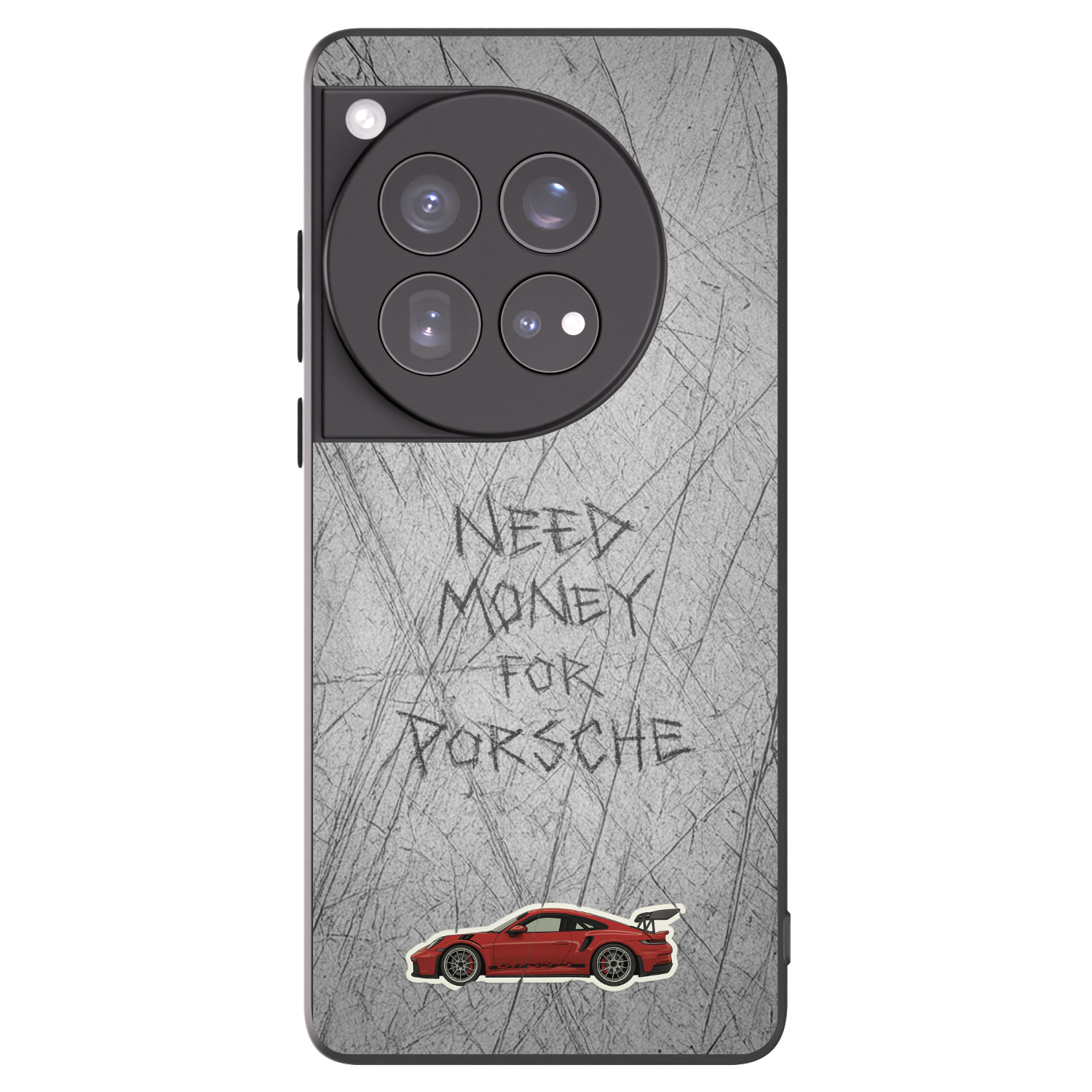 Picasee fekete szilikon tok az alábbi mobiltelefonokra OnePlus 12 5G - Garage Scratch