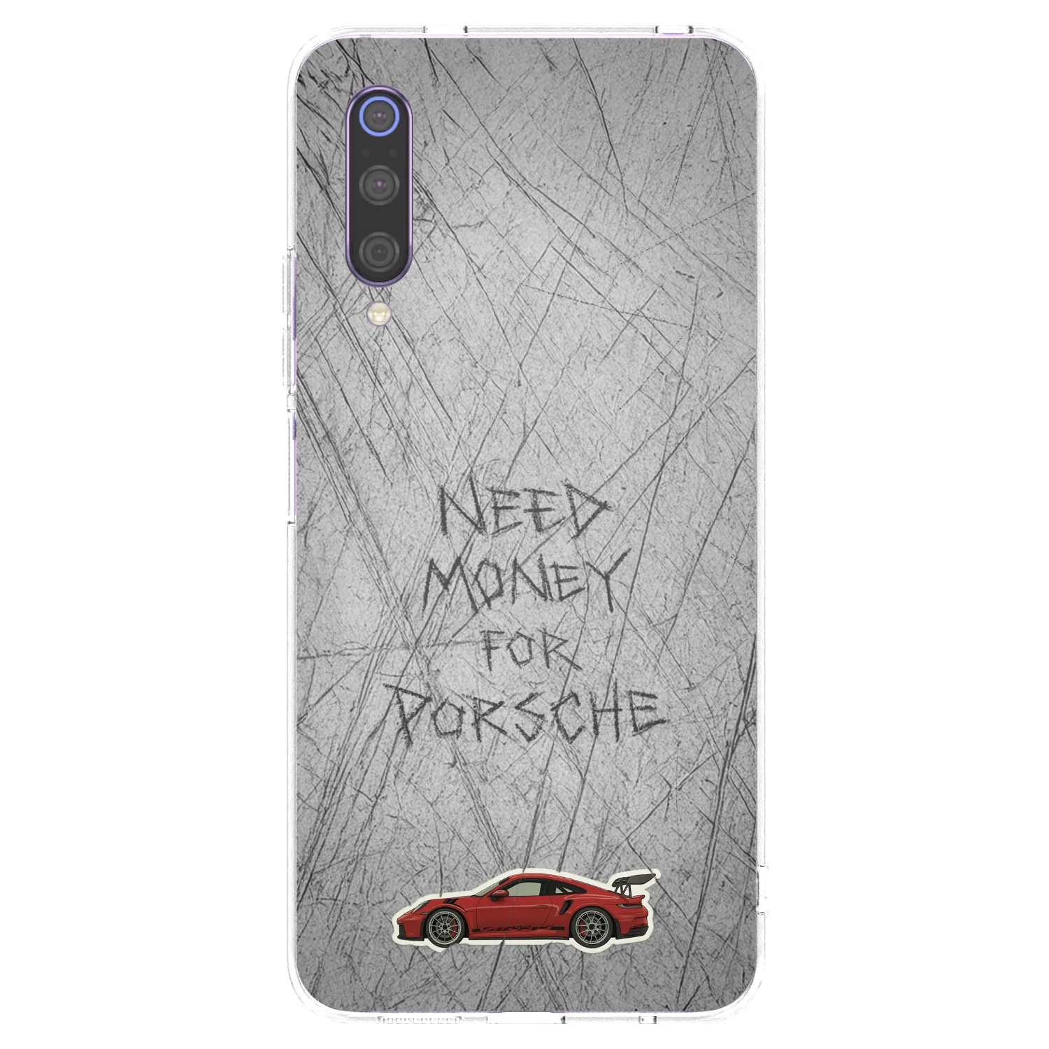 Picasee átlátszó szilikon tok az alábbi mobiltelefonokra Xiaomi Mi 9 - Garage Scratch