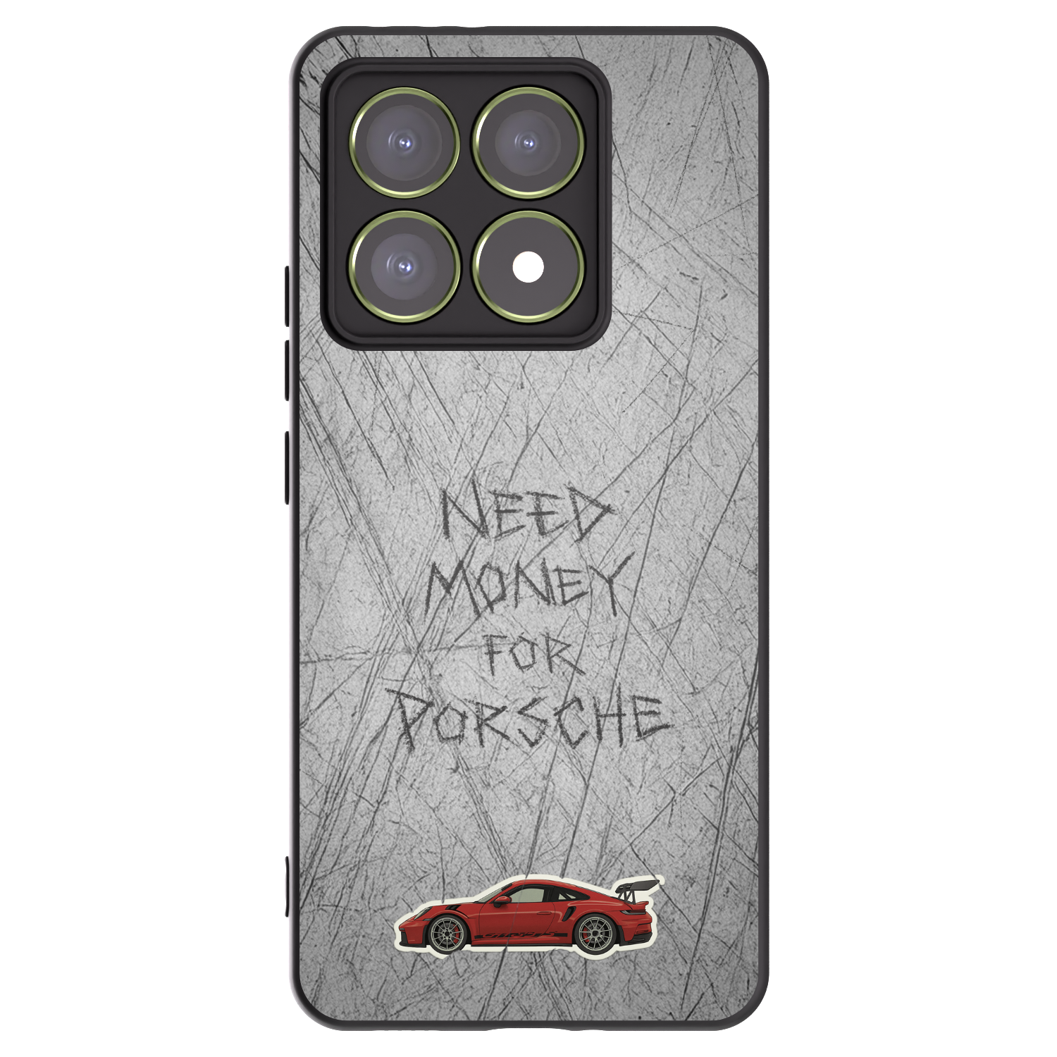 Picasee fekete szilikon tok az alábbi mobiltelefonokra Xiaomi 14T - Garage Scratch