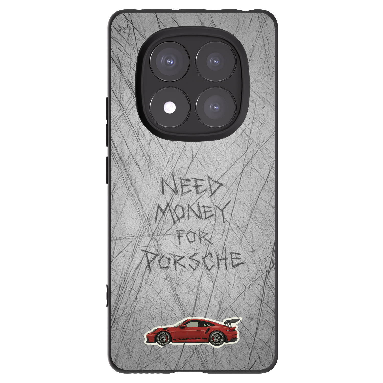 Picasee fekete szilikon tok az alábbi mobiltelefonokra Xiaomi Redmi Note 14 Pro+ 5G - Garage Scratch