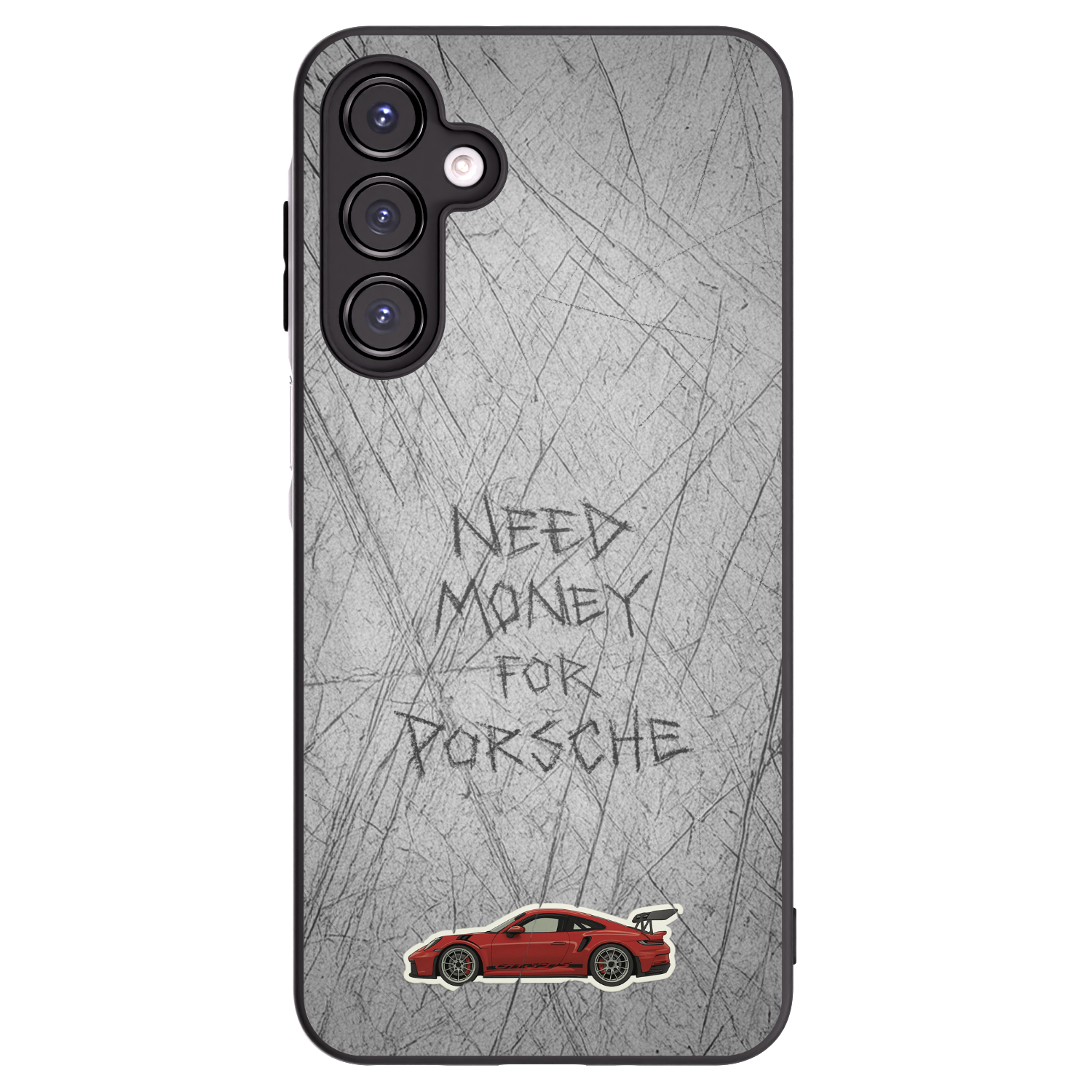 Picasee fekete szilikon tok az alábbi mobiltelefonokra Samsung Galaxy A16 5G - Garage Scratch