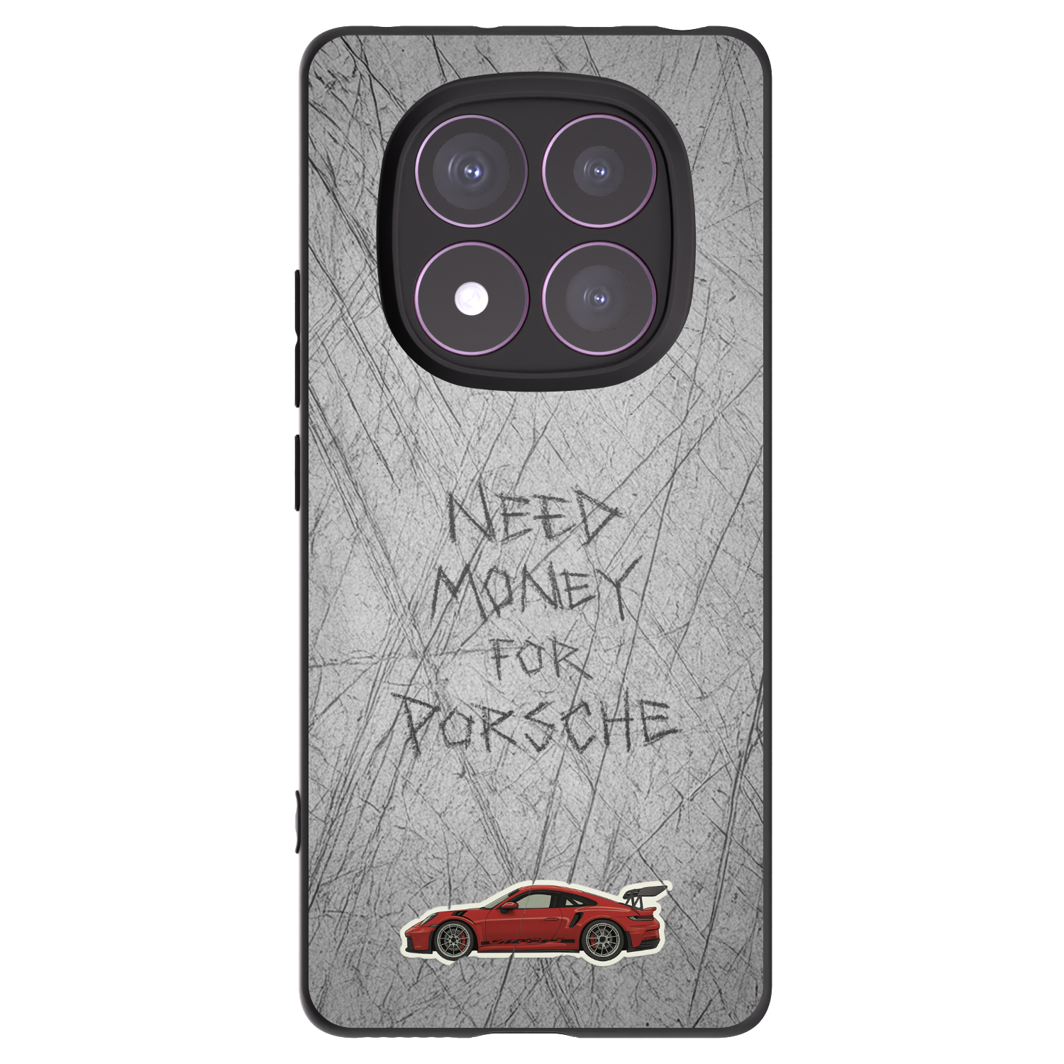 Picasee fekete szilikon tok az alábbi mobiltelefonokra Xiaomi Redmi Note 14 Pro 4G - Garage Scratch